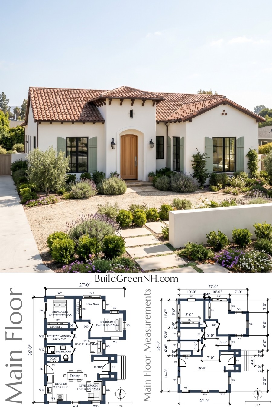 Arcade House on Quiet Lane Floor Plan