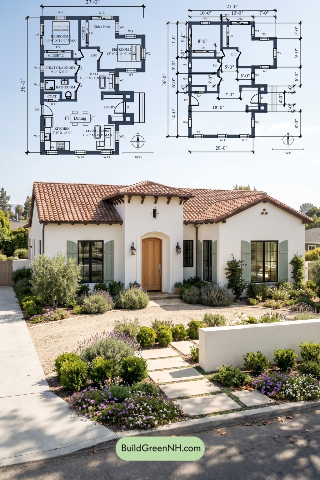 Arcade House on Quiet Lane Floor Plan