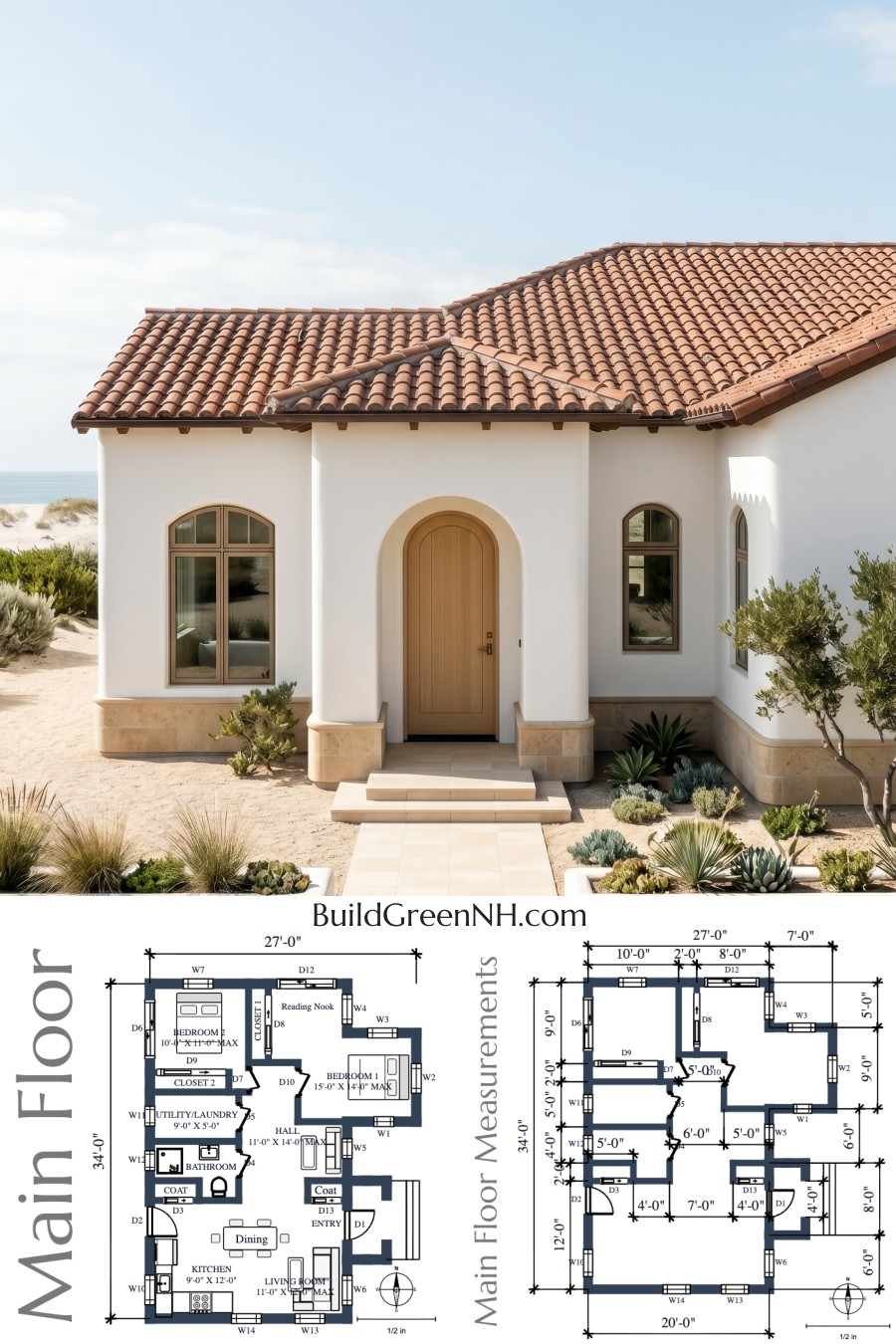 Azzurro Shore Bungalow Floor Plan