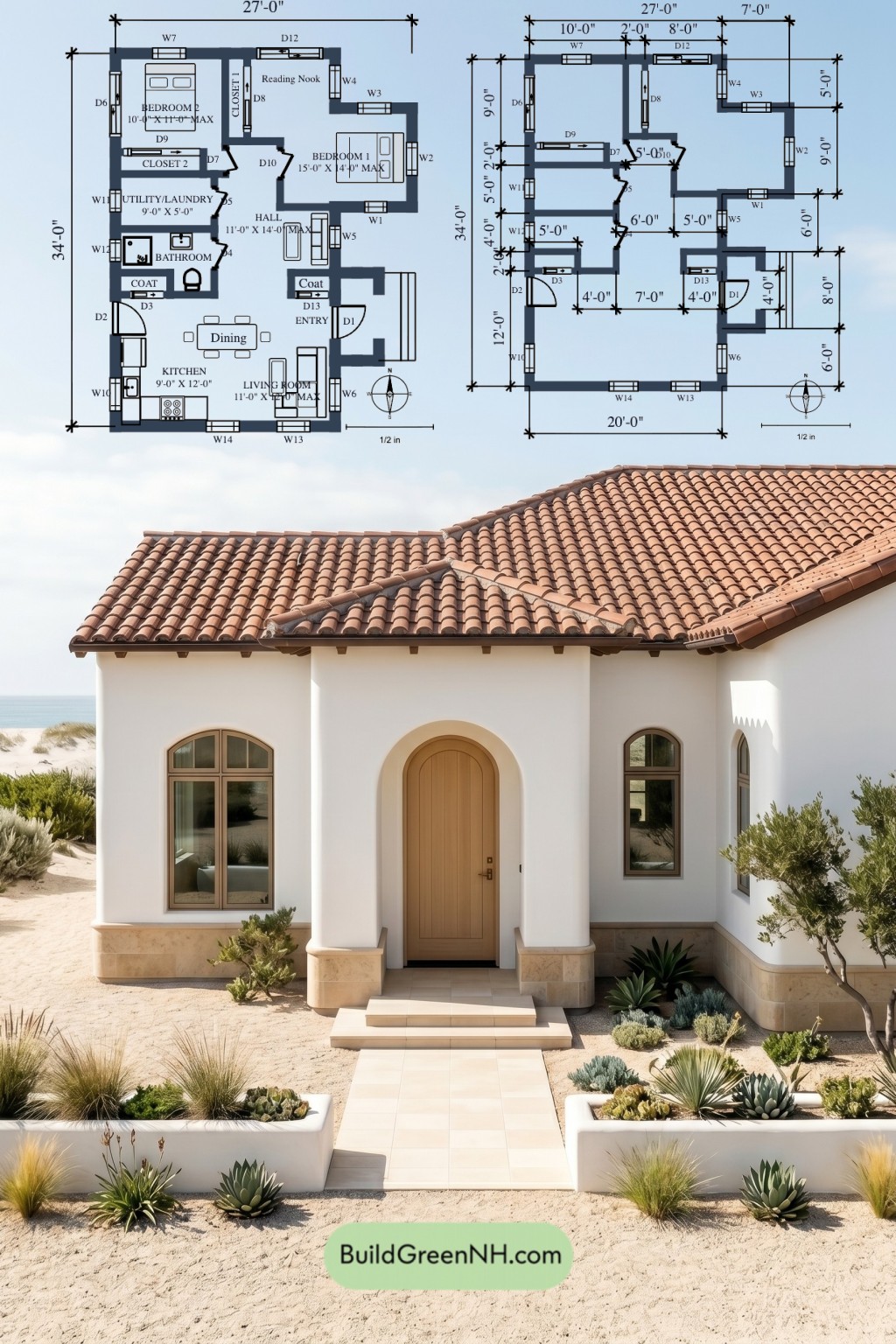 Azzurro Shore Bungalow Floor Plan