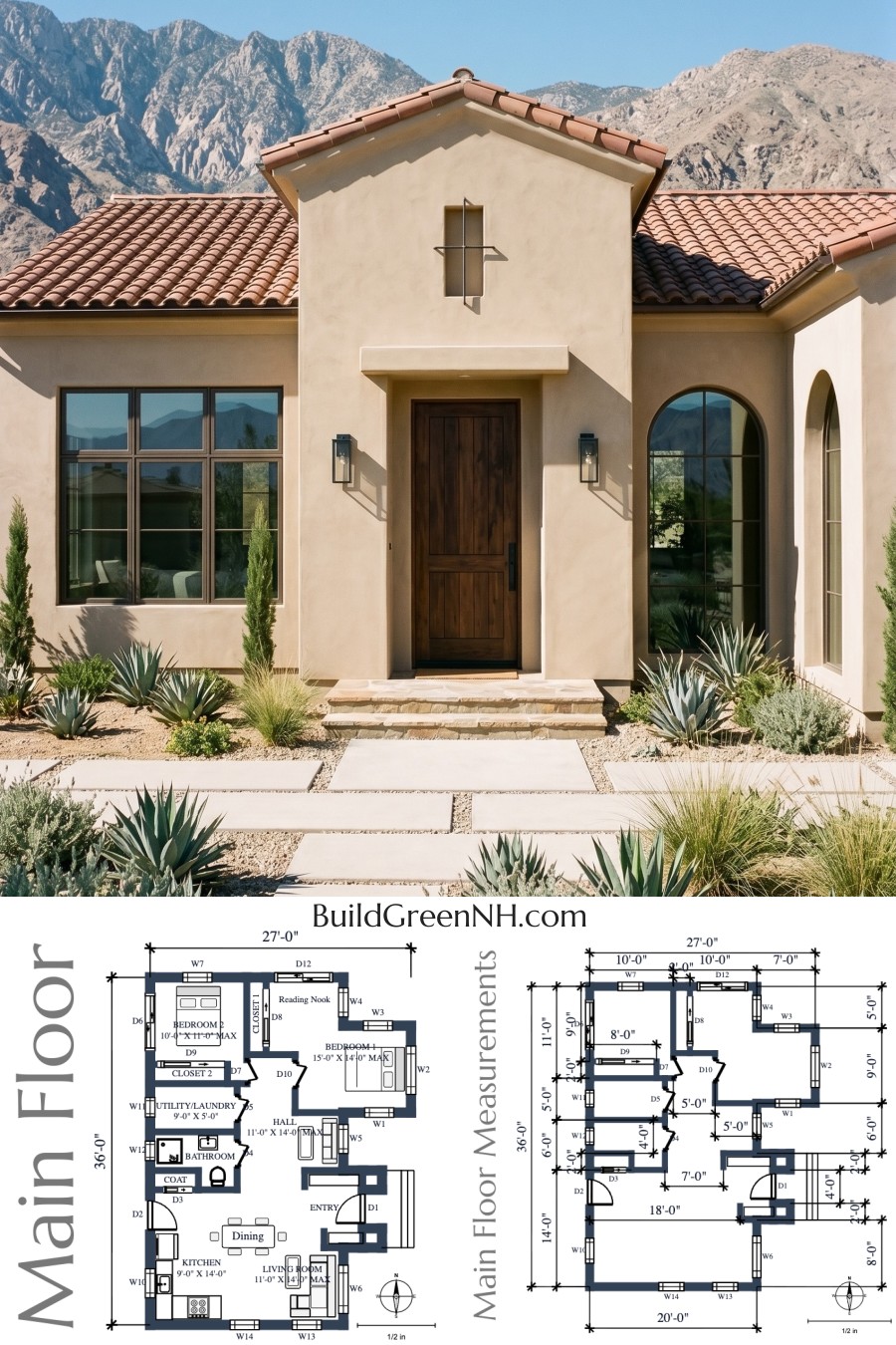 Sierra Plaster Lowline Floor Plan
