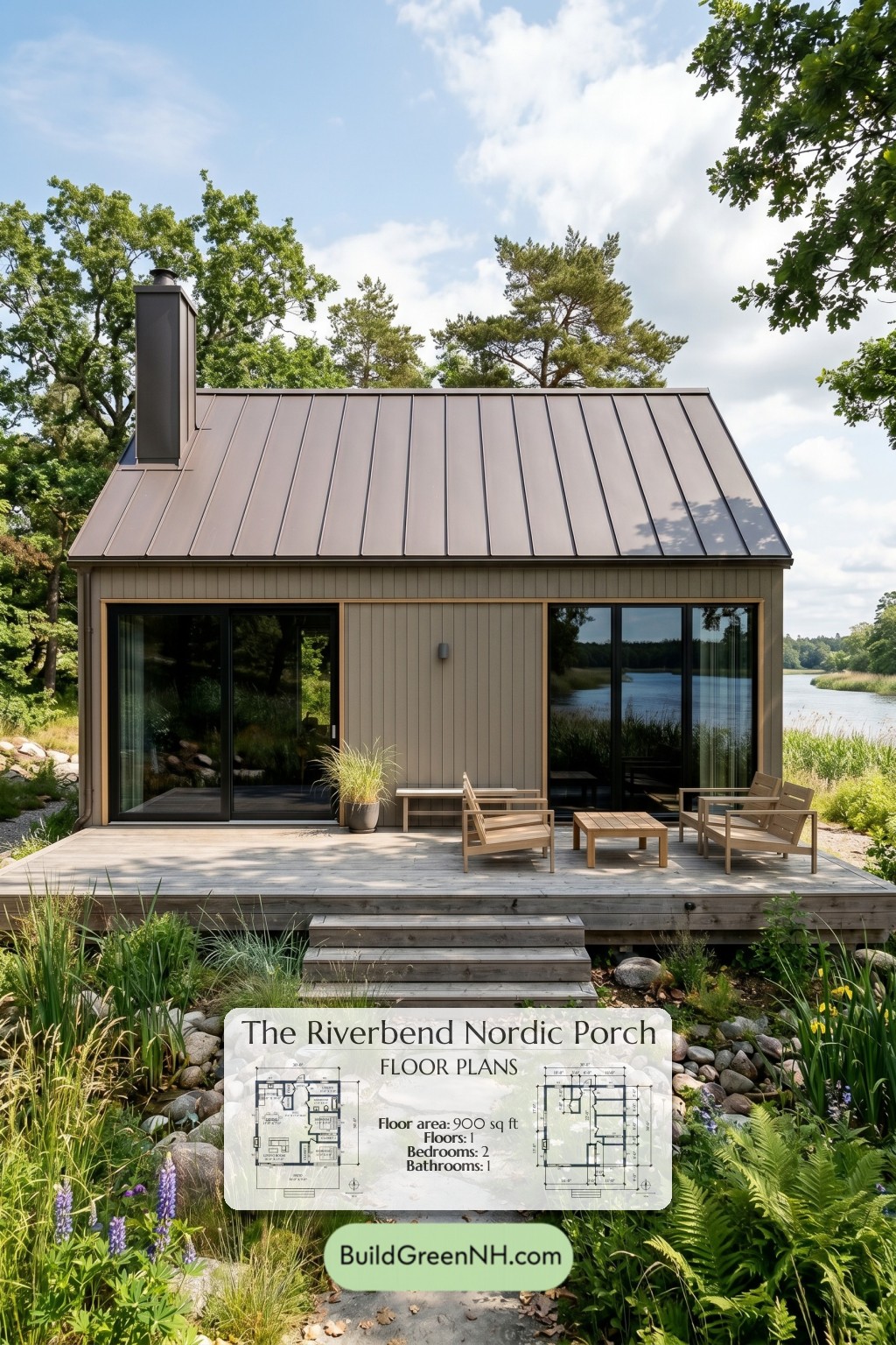 Riverbend Nordic Porch