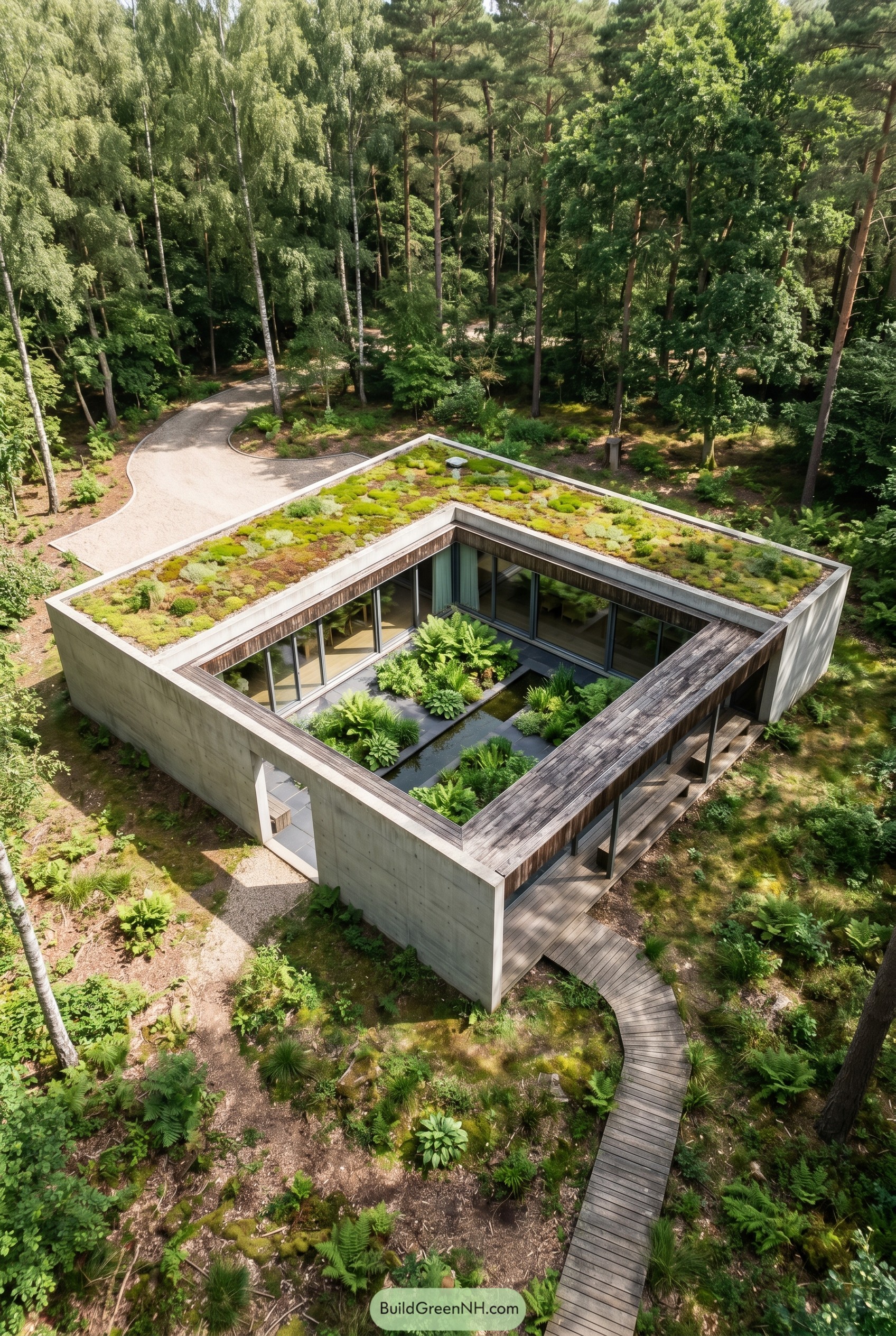 21 Stunning Single Story Modern Eco Brutalism Houses