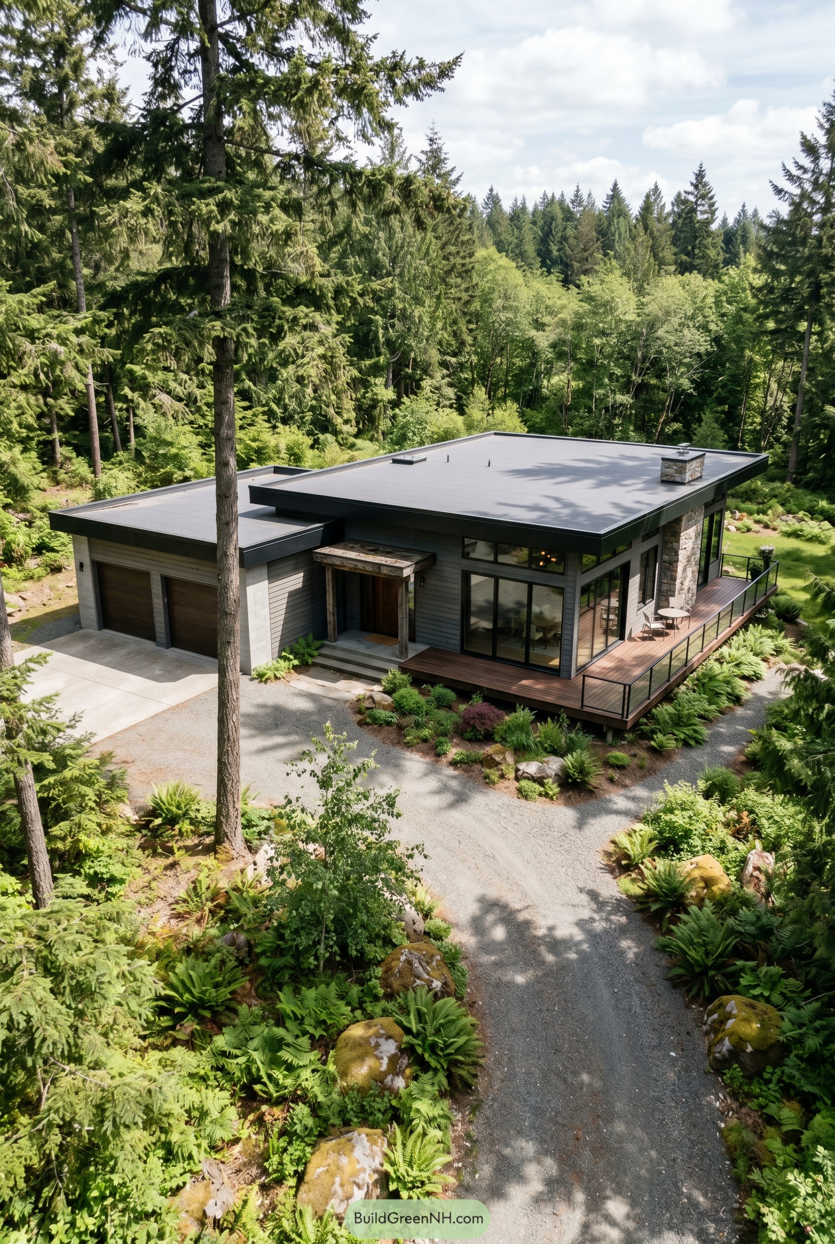 Single-story Modern Houses With Garages