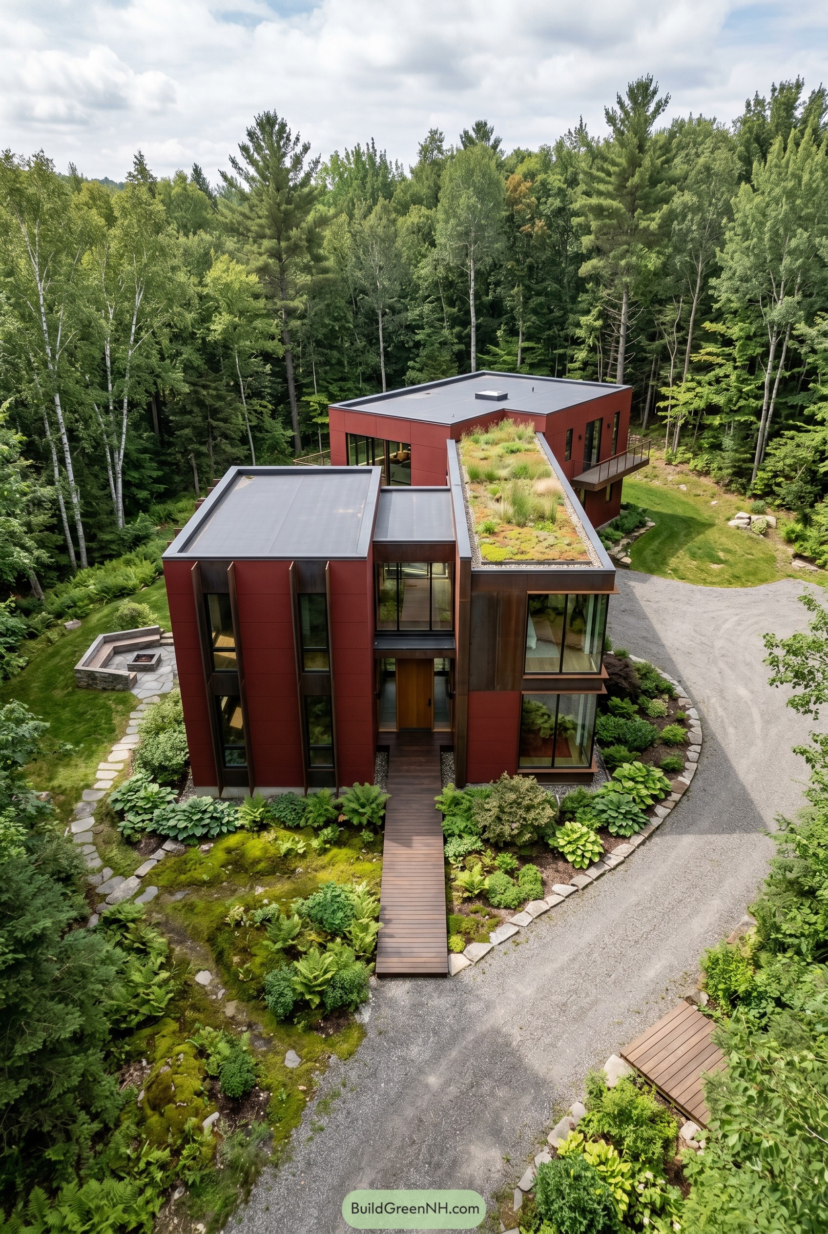 21 Daring Ultra Modern Red House Exteriors With Deep Drama