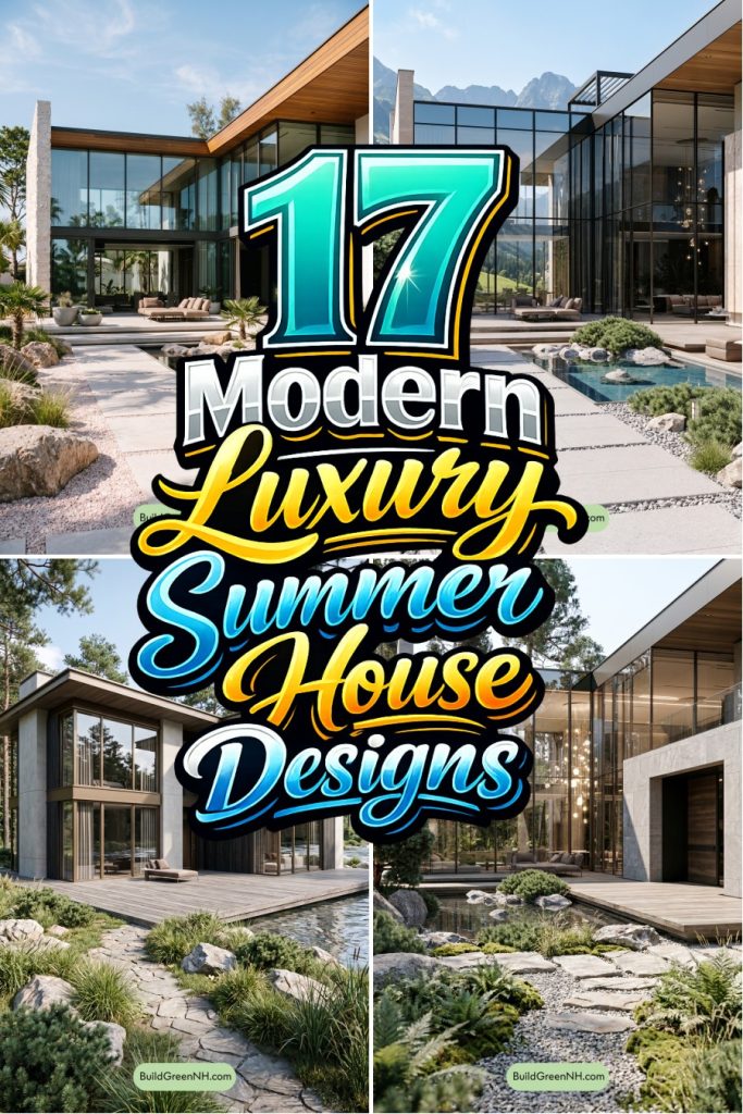 17 Modern Luxury Summer House Desigs