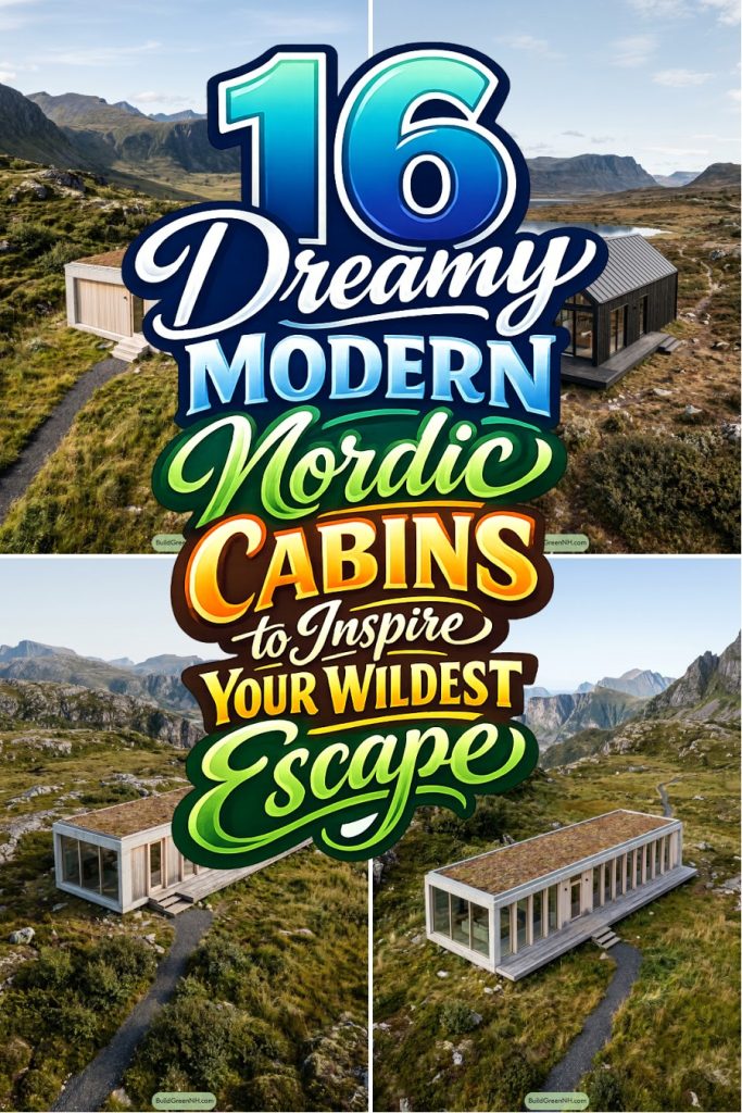 16 Dreamy Modern Nordic Cabins to Inspire Your Wildest Escape