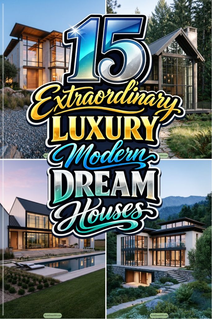 15 Extraordinary Luxury Modern Dream Houses