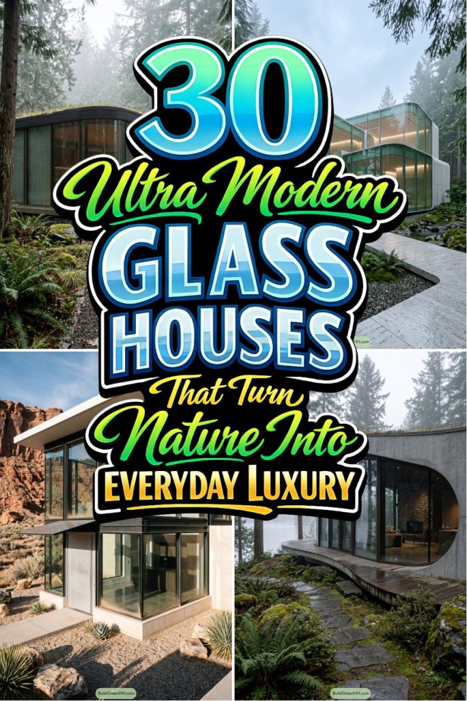 30 Ultra Modern Glass Houses That Turn Nature Into Everyday Luxury