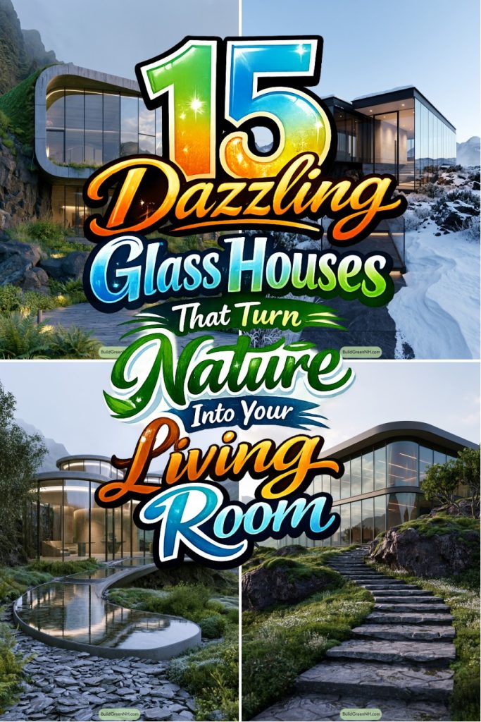 15 Dazzling Glass Houses That Turn Nature Into Your Living Room