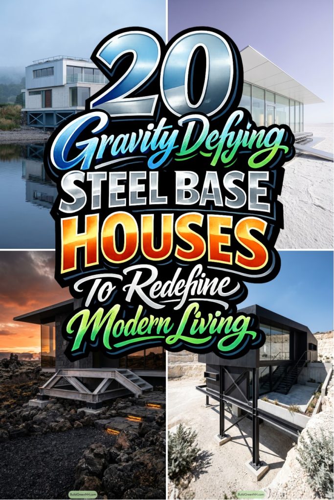 20 Gravity Defying Steel Base Houses To Redefine Modern Living