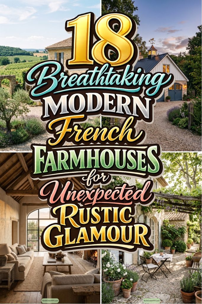 18 Breathtaking Modern French Farmhouses for Unexpected Rustic Glamour