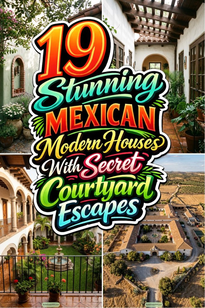 19 Stunning Mexican Modern Houses With Secret Courtyard Escapes
