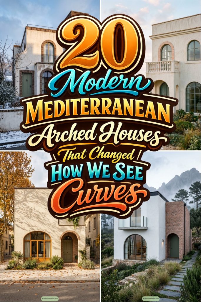 20 Modern Mediterranean Arched Houses That Changed How We See Curves
