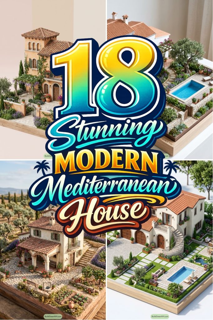 18 Stunning Modern Mediterranean House