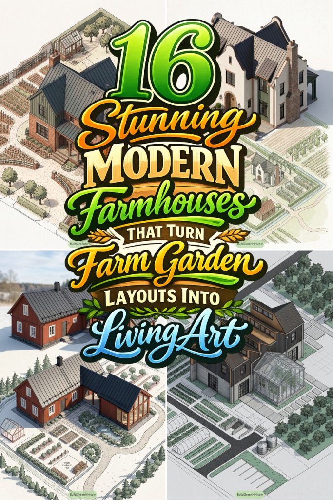 16 Stunning Modern Farmhouses That Turn Farm Garden Layouts Into Living Art