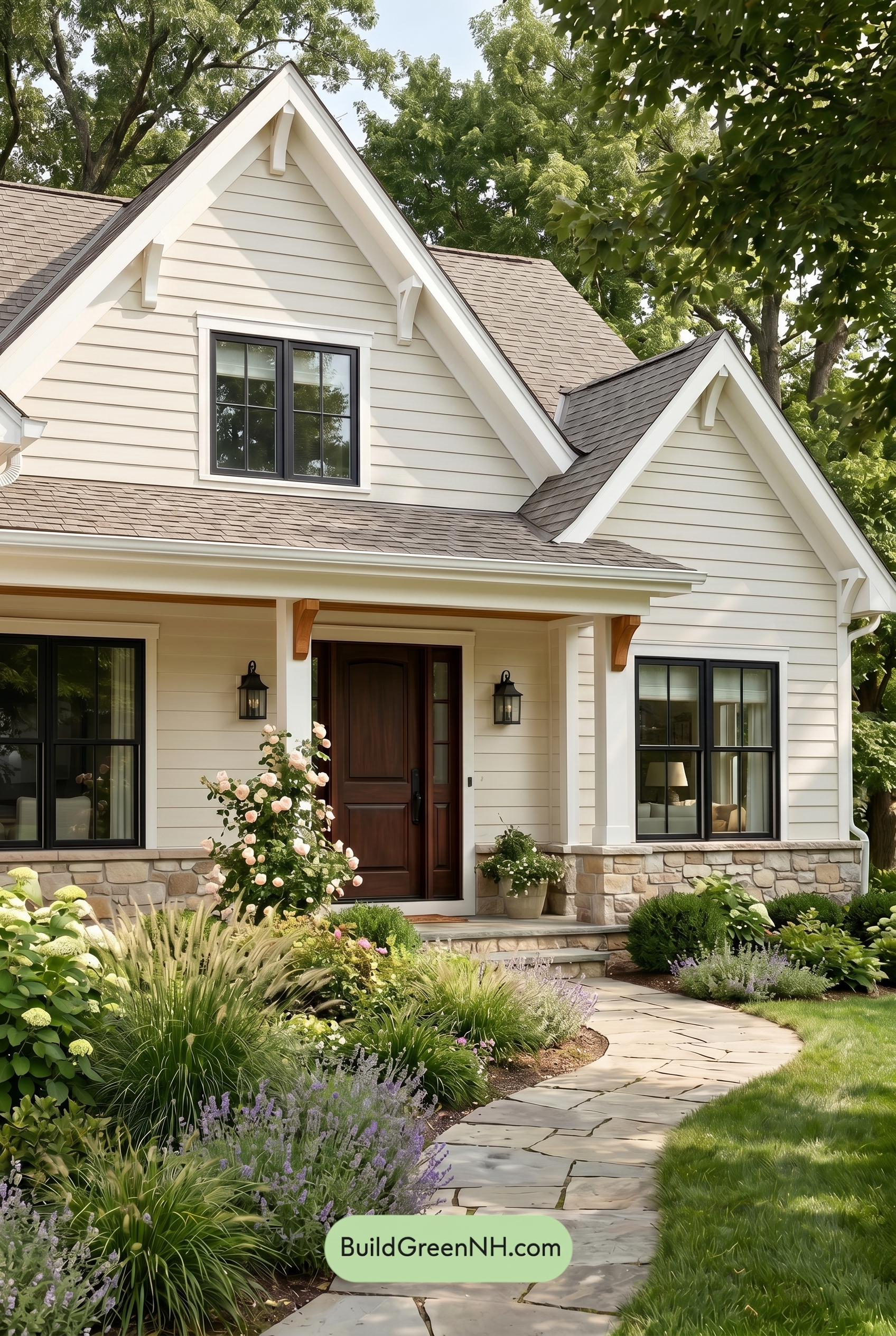 Craftsman White Color Scheme: Pearl Clay Umber