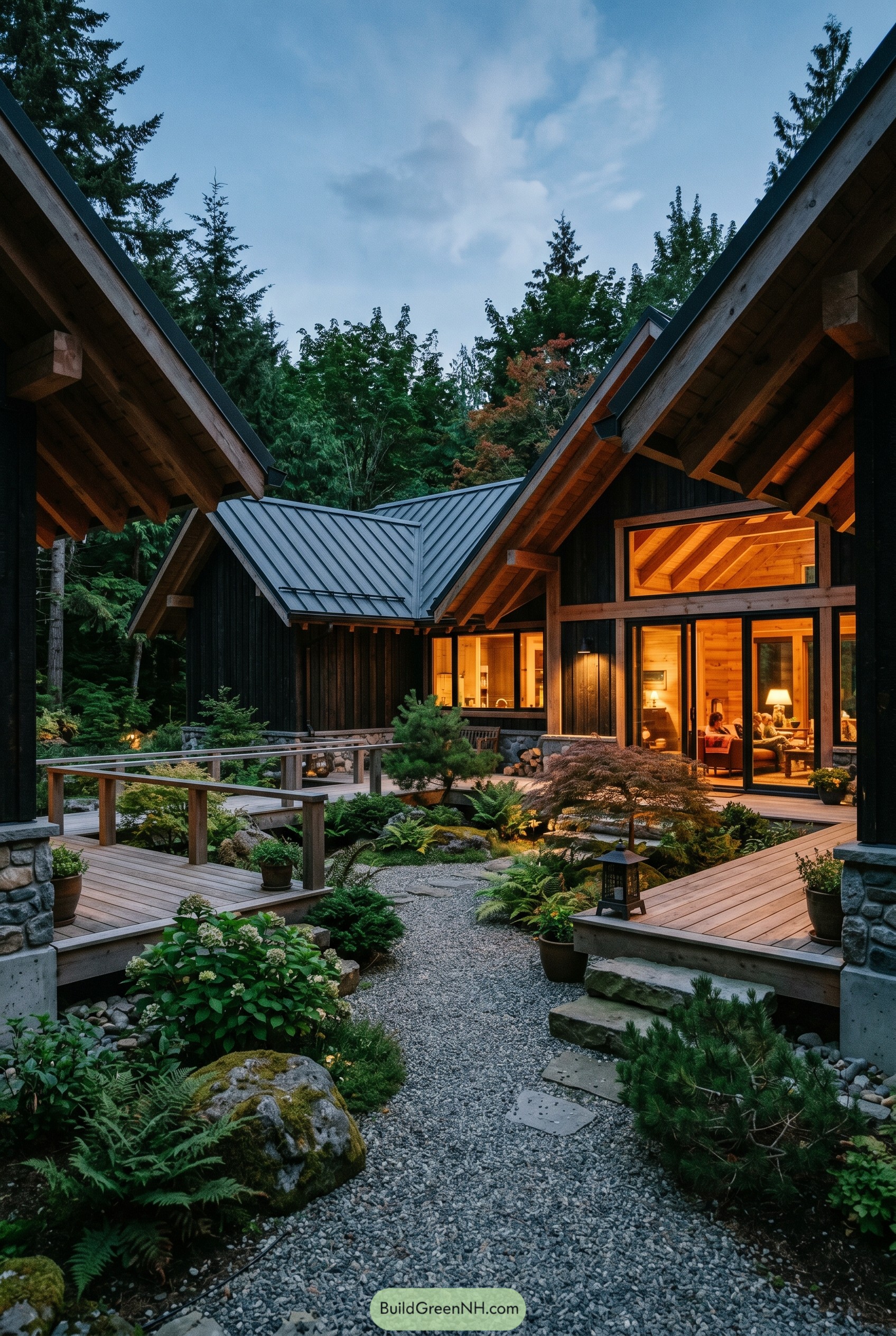 20 Serene Japanese Modern Houses With Zen Courtyards