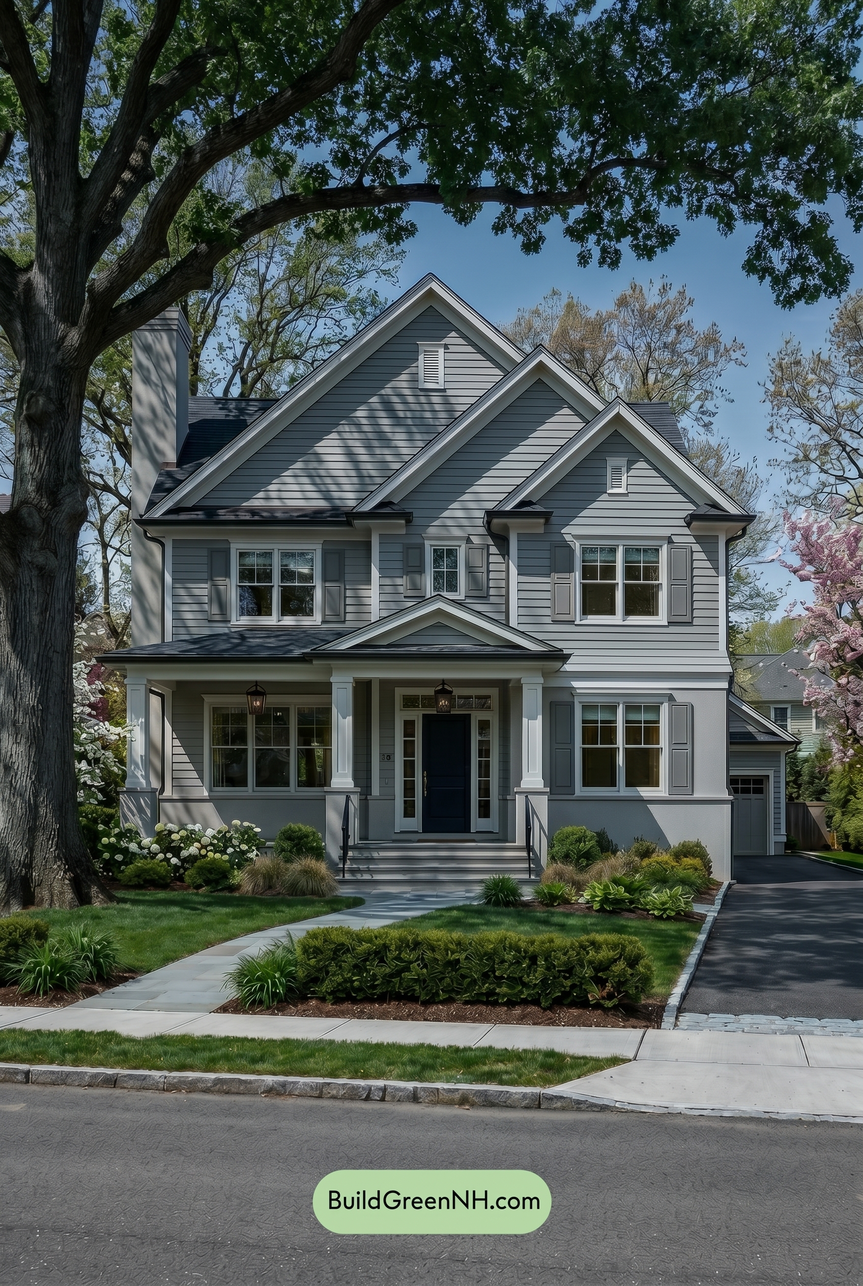 Light Grey Exterior Color Scheme: Pearl Gray Welcome - Shade