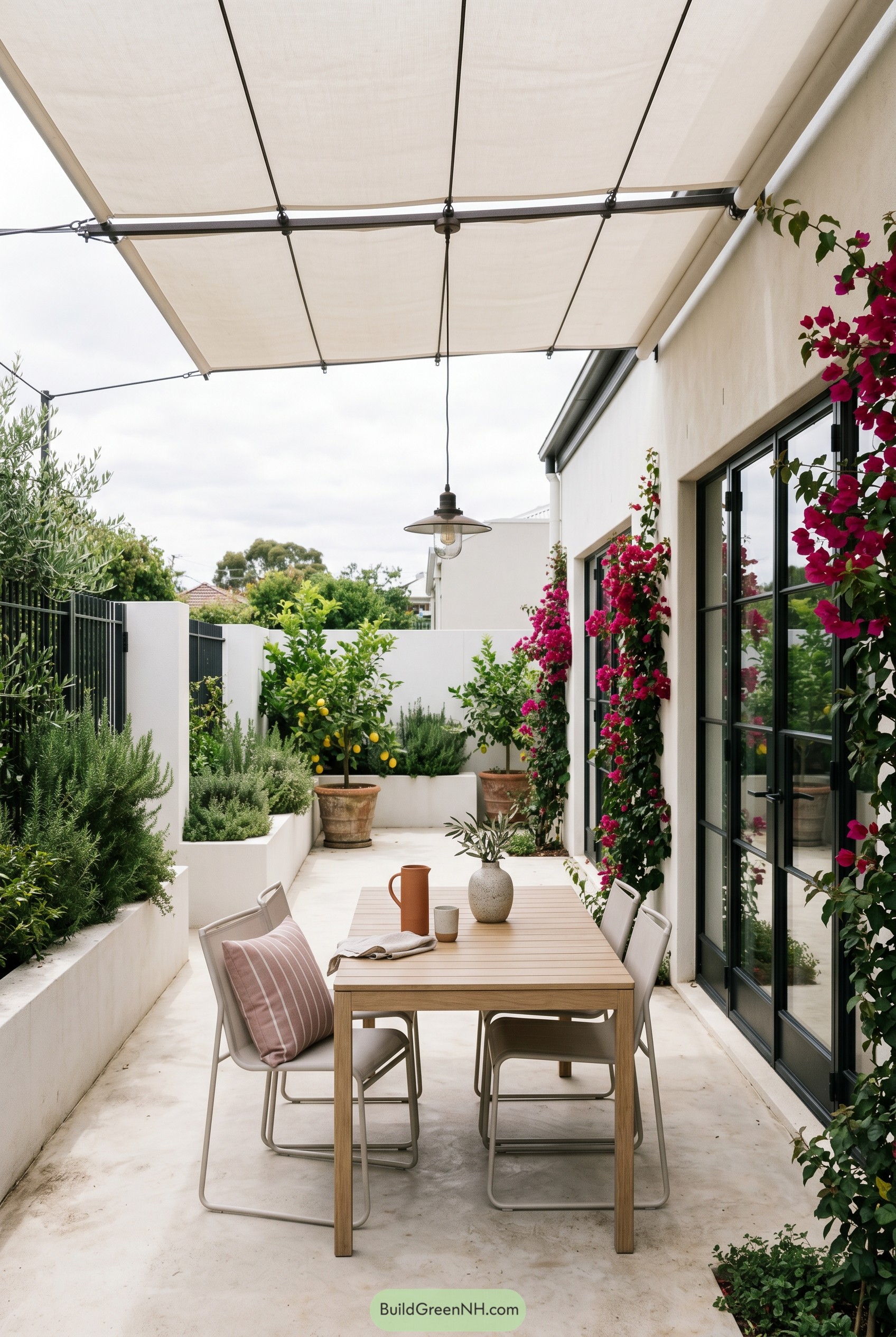 19 Stunning Mediterranean Backyard Garden Outdoor Dining Areas