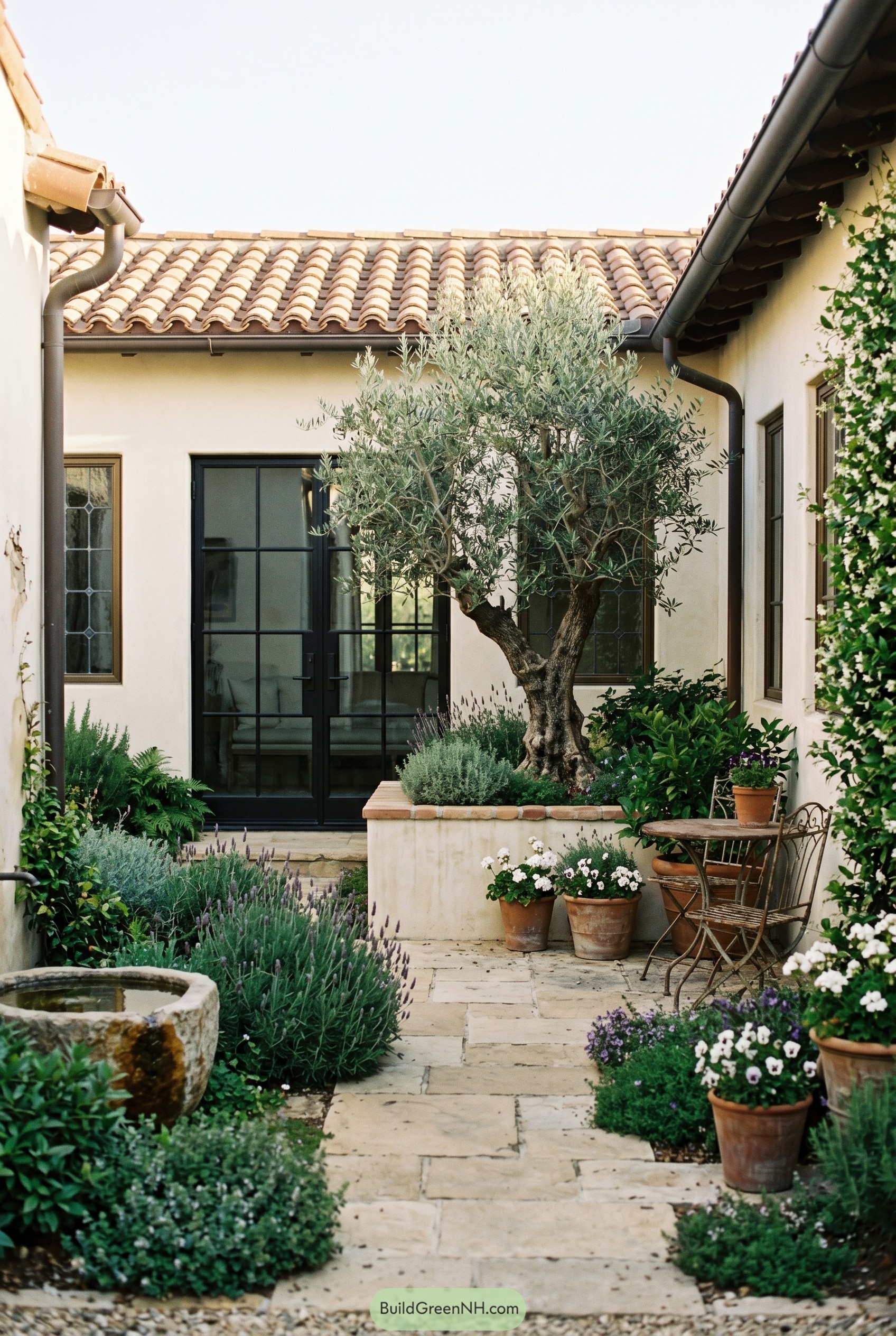20 Modern Mediterranean House Courtyards for Secret Sunlit Escapes