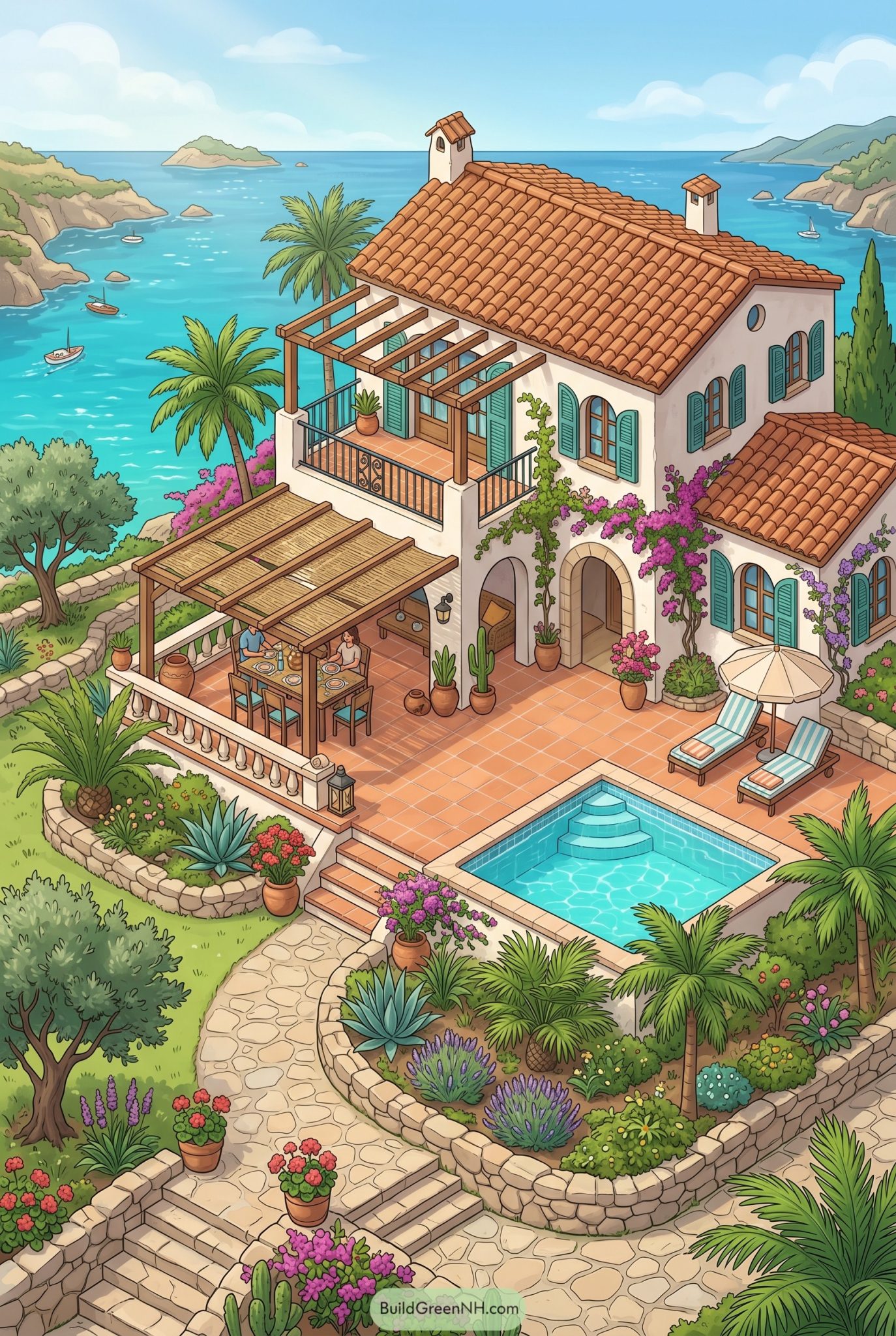 18 Stunning Modern Mediterranean House