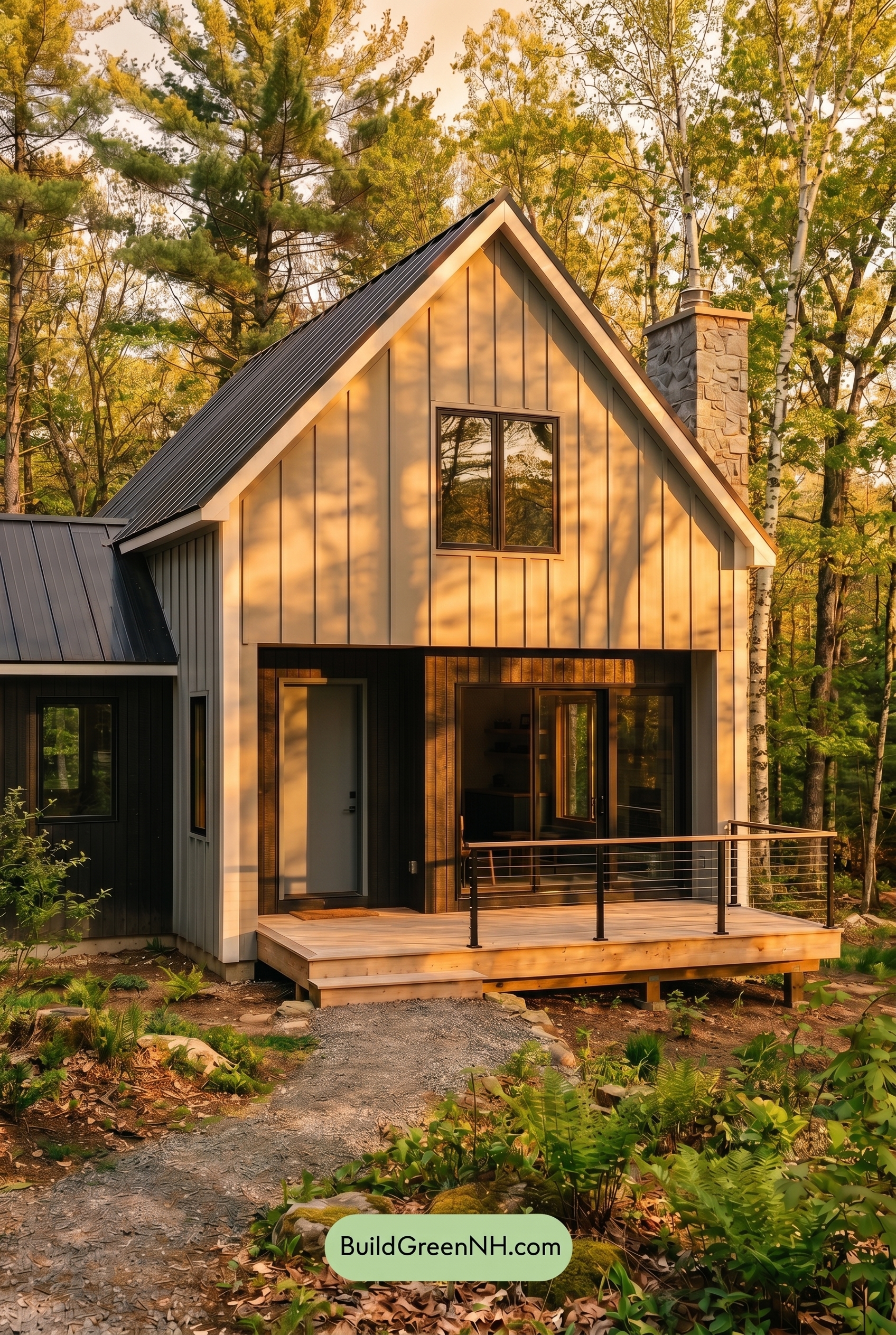 Neutral Small House Color Scheme: Cool Quiet Edge - Golden Hour