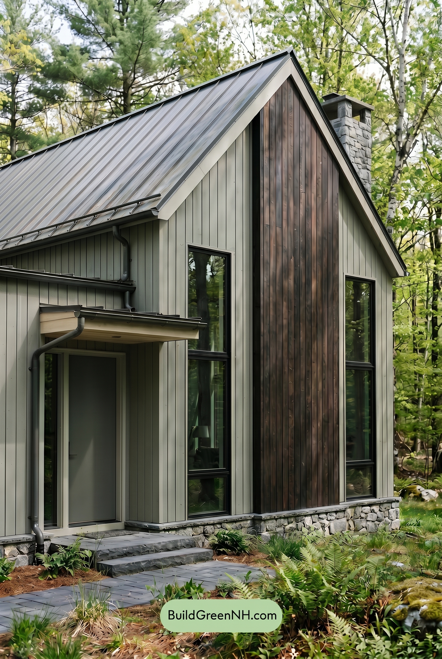 Neutral Small House Color Scheme: Greige Umber Quiet - Overcast