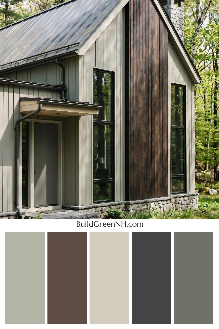 Neutral Small House Color Scheme: Greige Umber Quiet