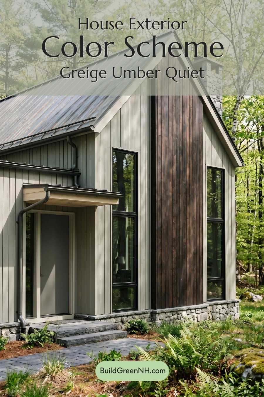 Neutral Small House Color Scheme: Greige Umber Quiet