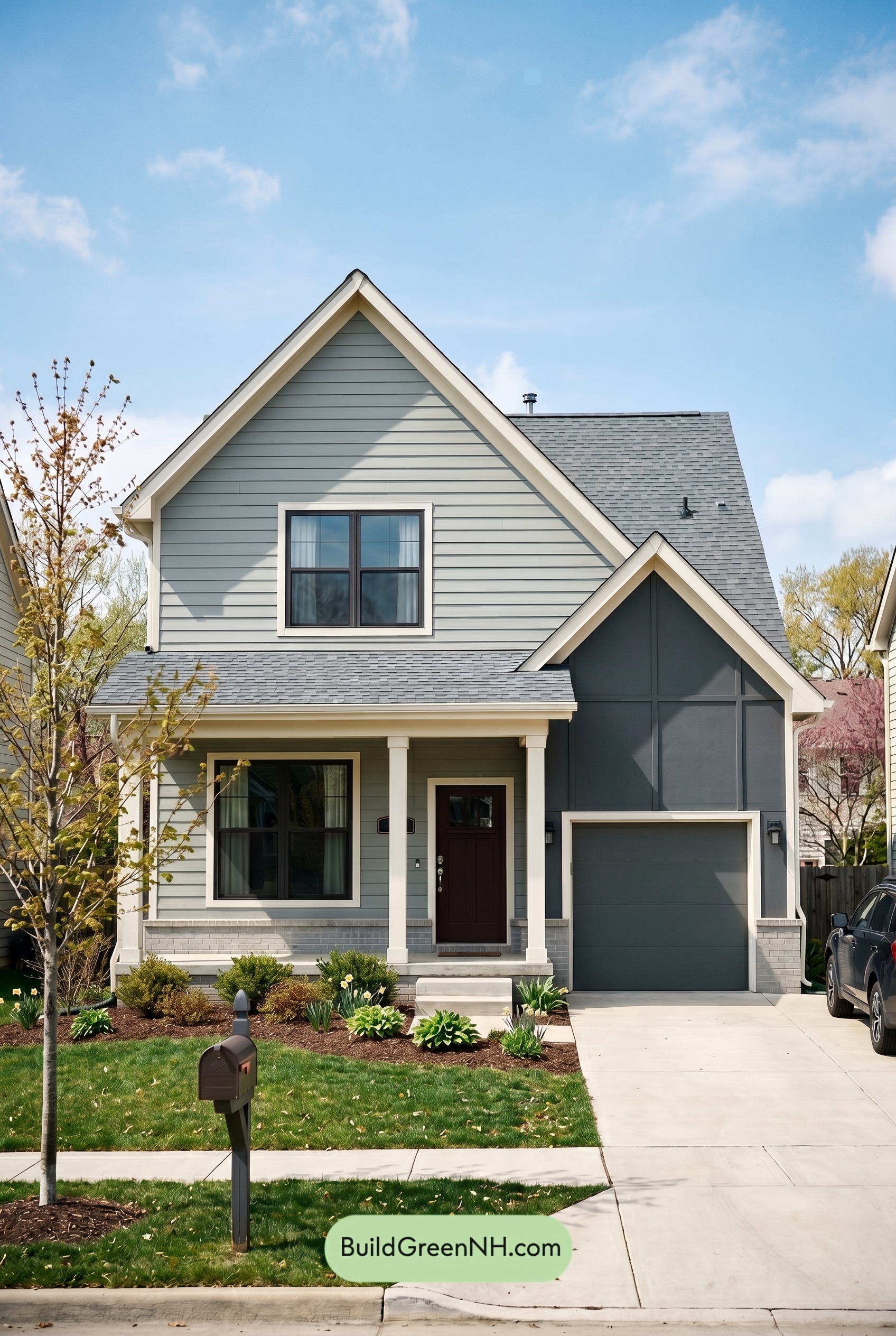 Neutral Small House Color Scheme: Oyster Iron Haven