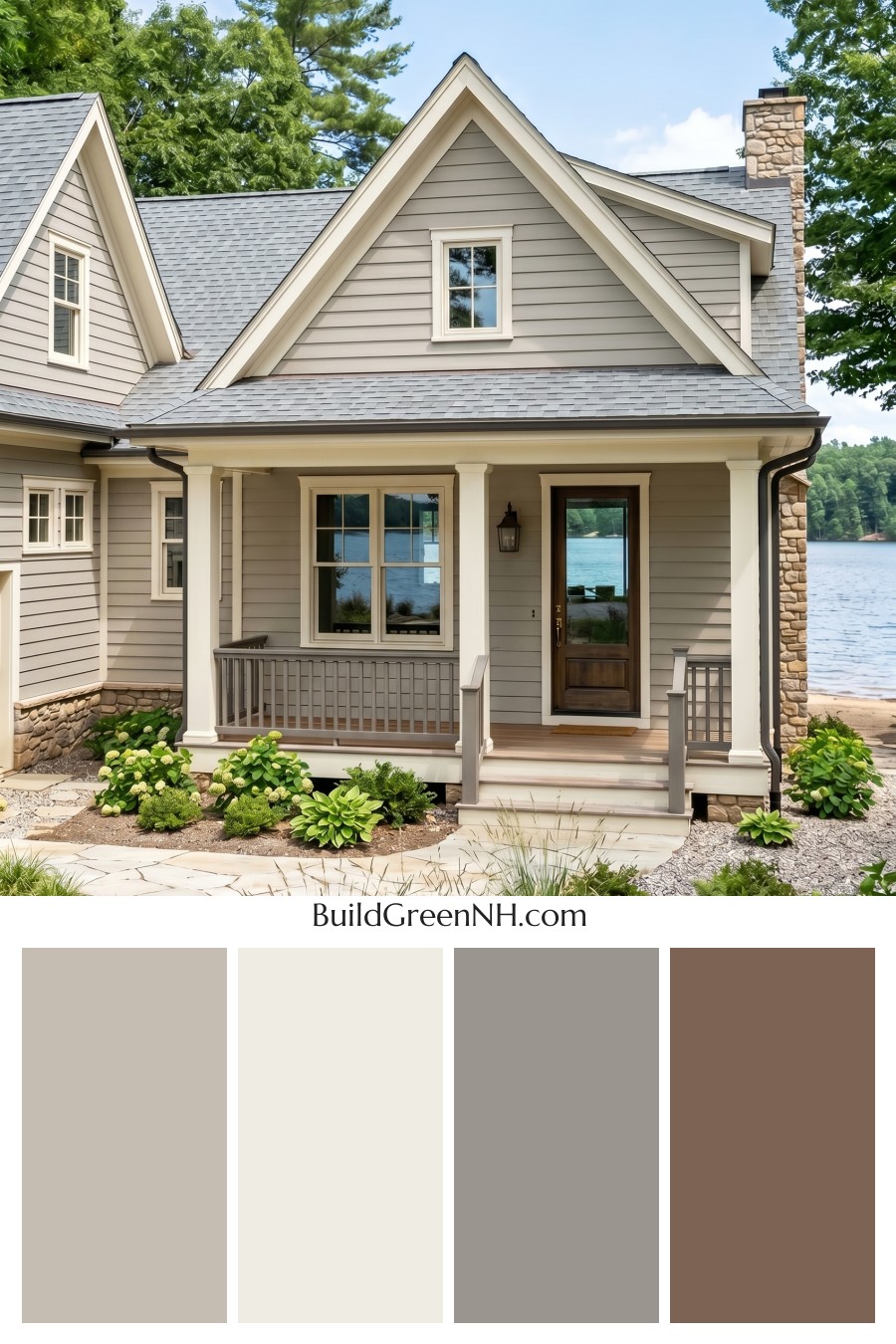 Neutral Small House Color Scheme: Pale Greige Ease