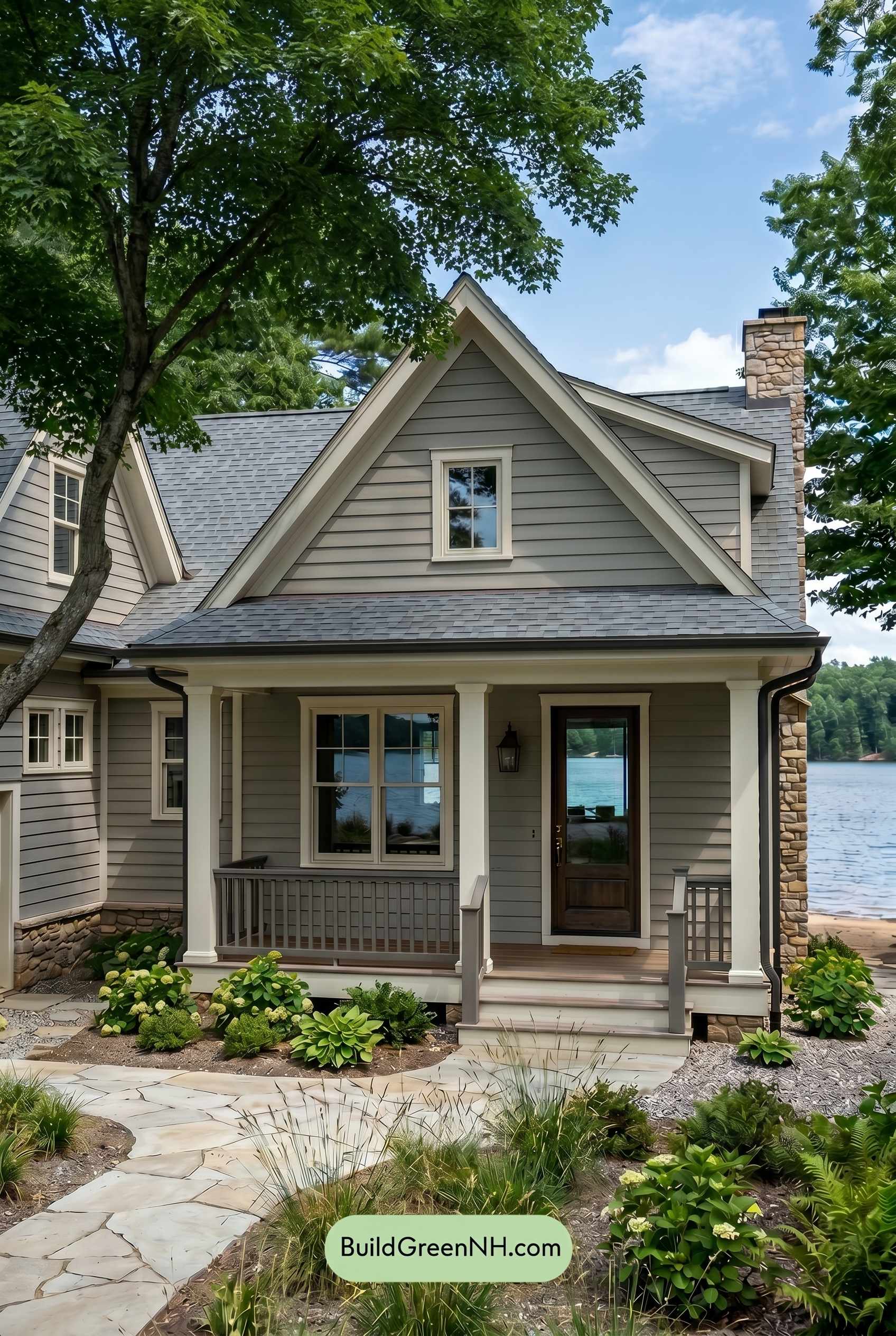 Neutral Small House Color Scheme: Pale Greige Ease - Shade