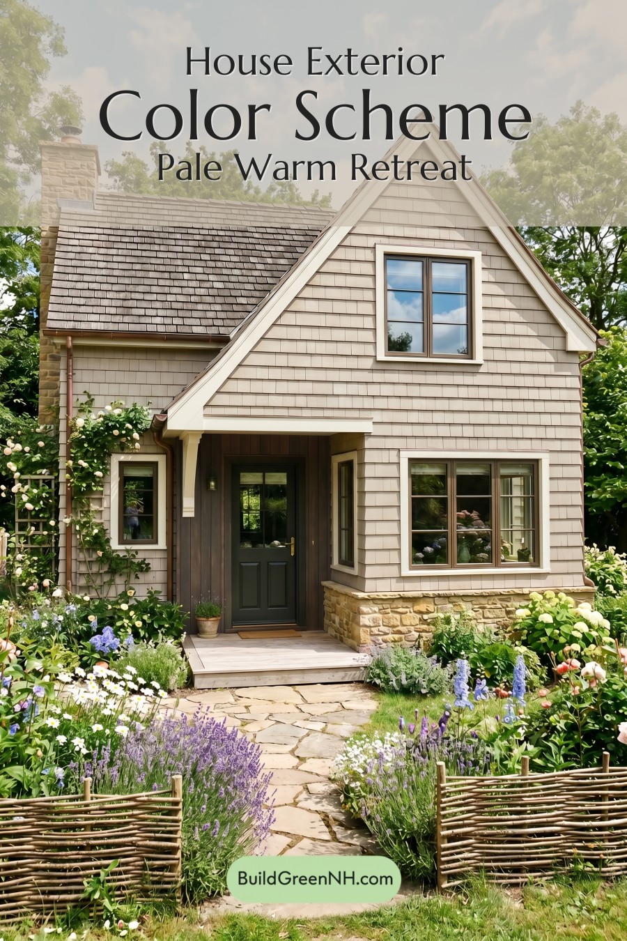 Neutral Small House Color Scheme: Pale Warm Retreat