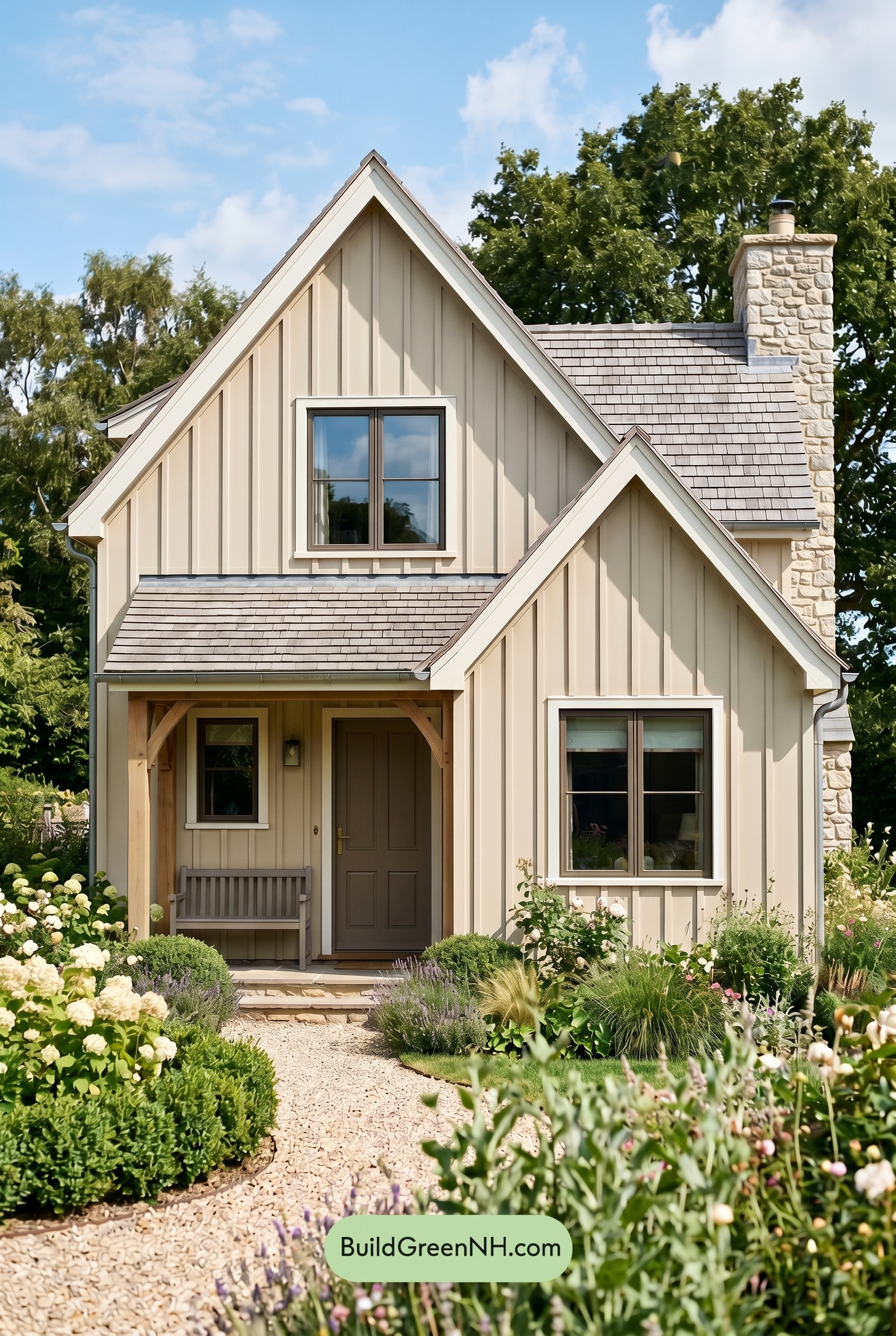 Neutral Small House Color Scheme: Soft Beige Retreat
