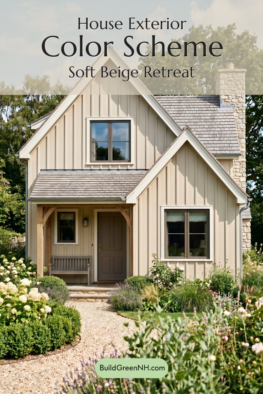 Neutral Small House Color Scheme: Soft Beige Retreat