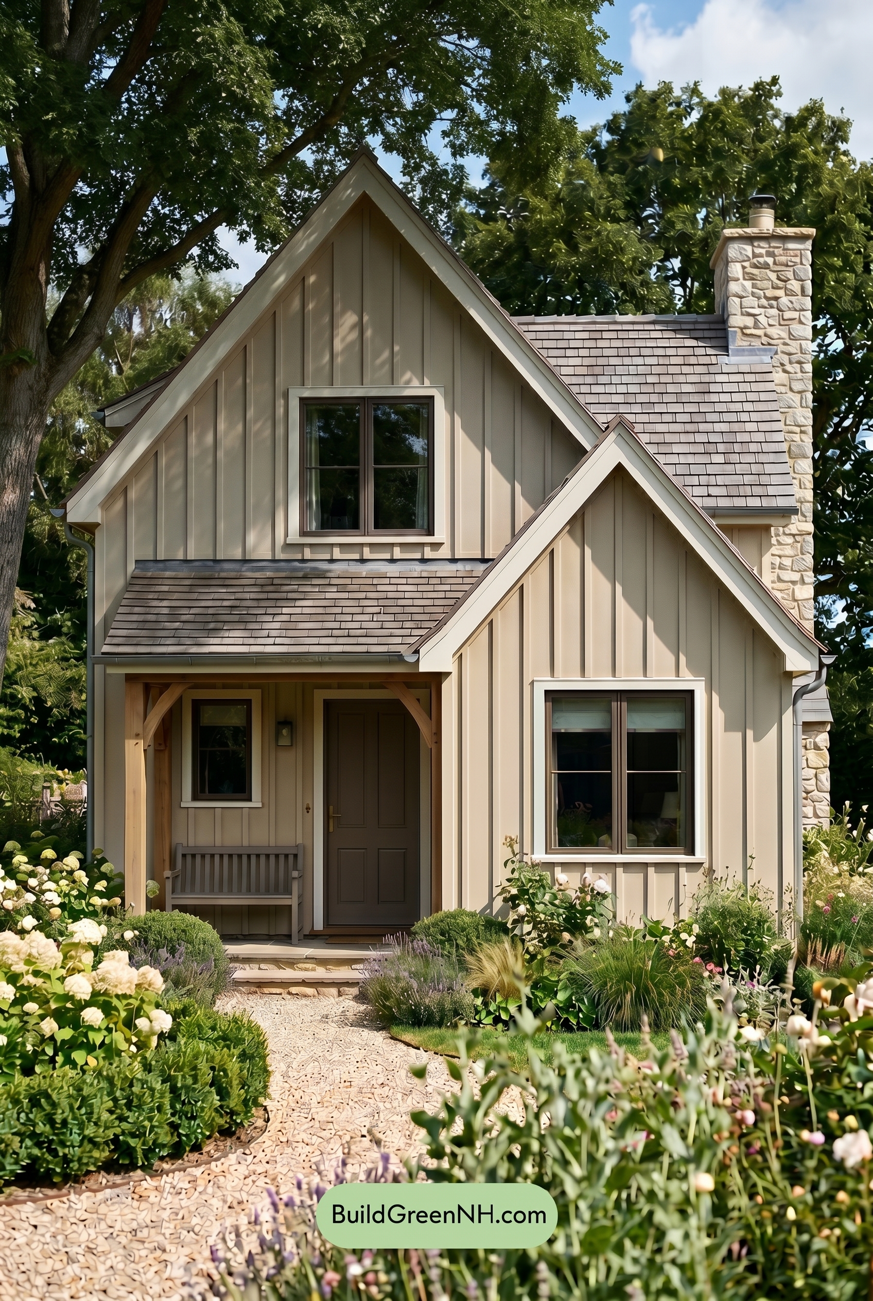 Neutral Small House Color Scheme: Soft Beige Retreat - Shade