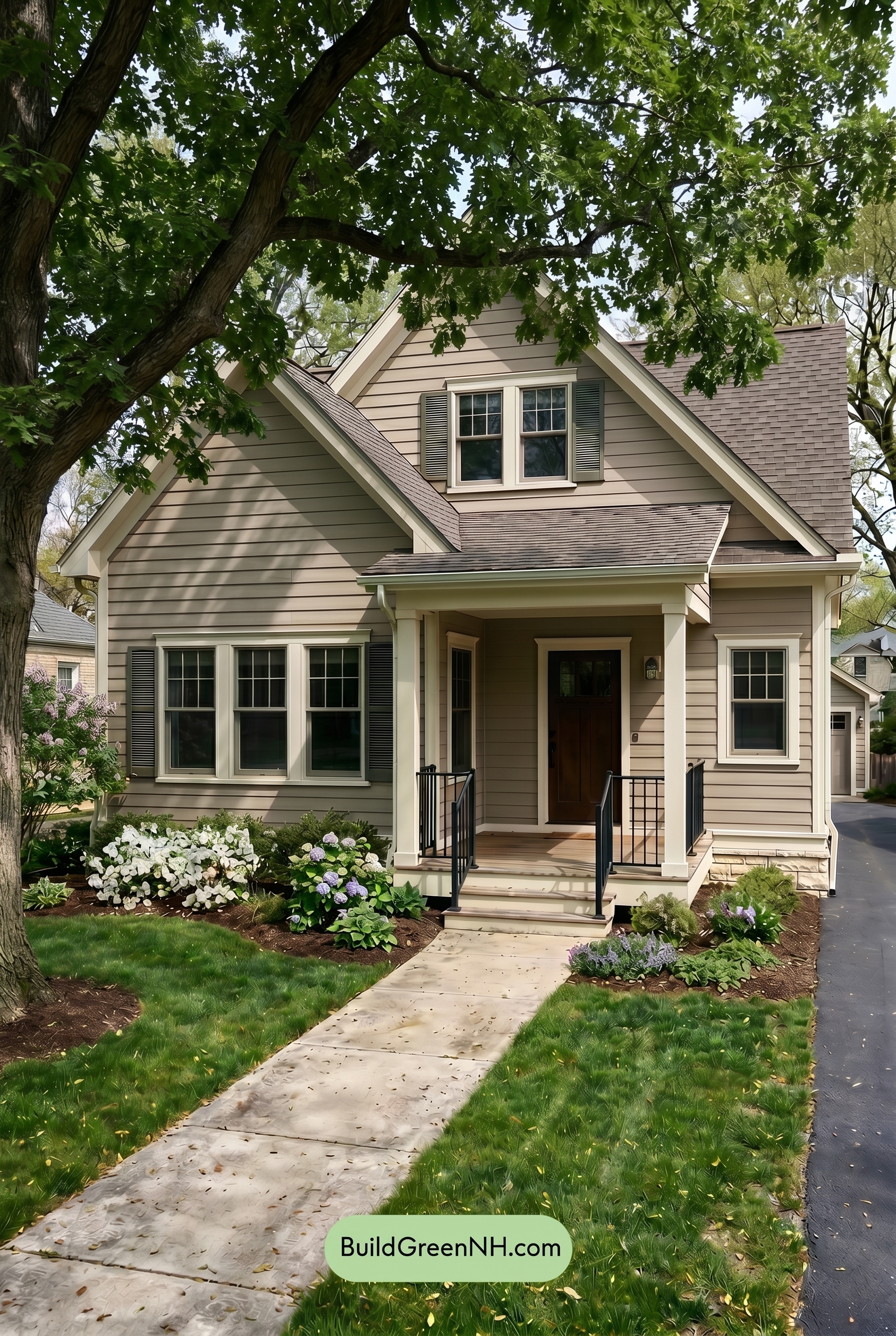 Neutral Small House Color Scheme: Warm Taupe Calm - Shade