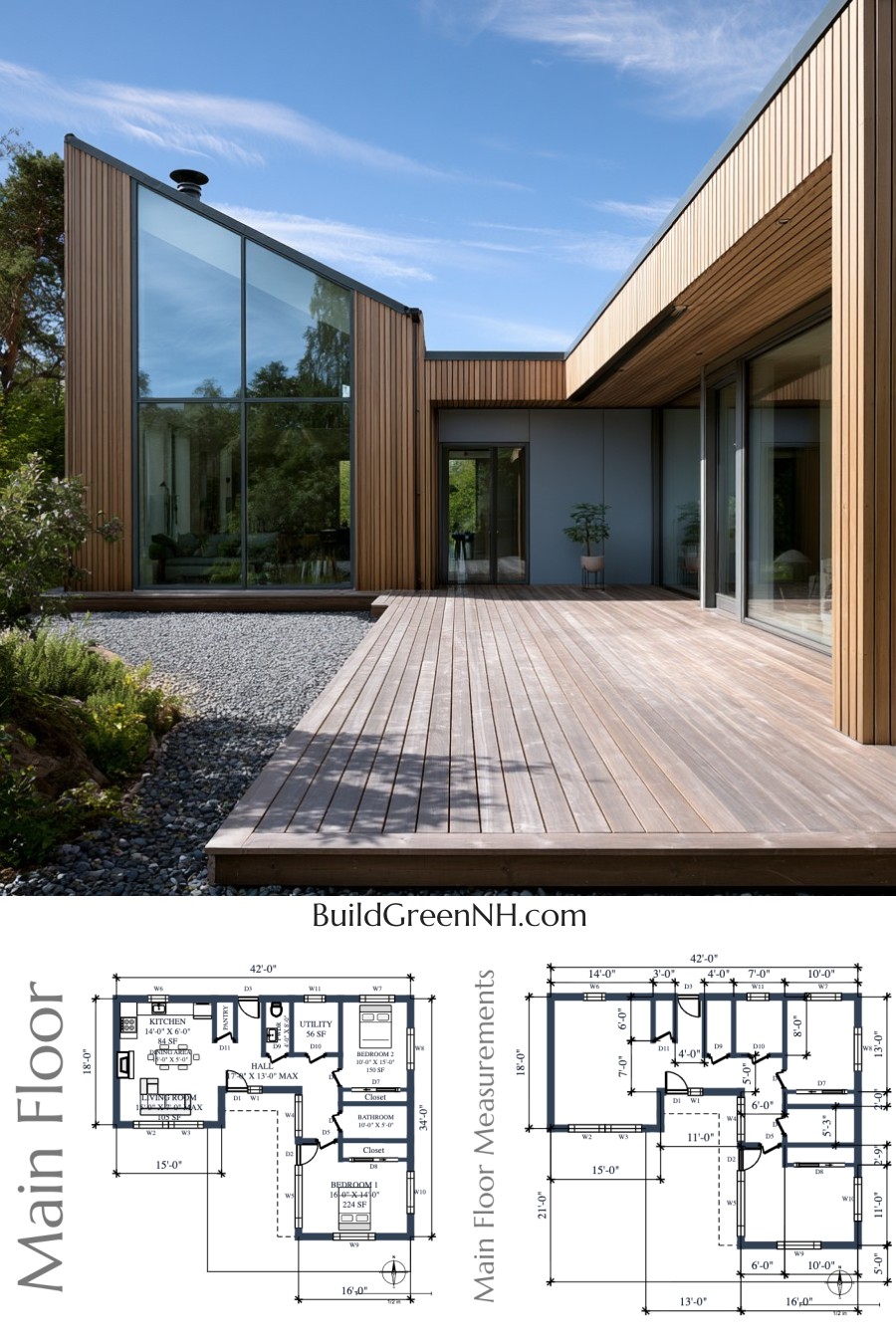 Nordic Double Volume Floor Plan