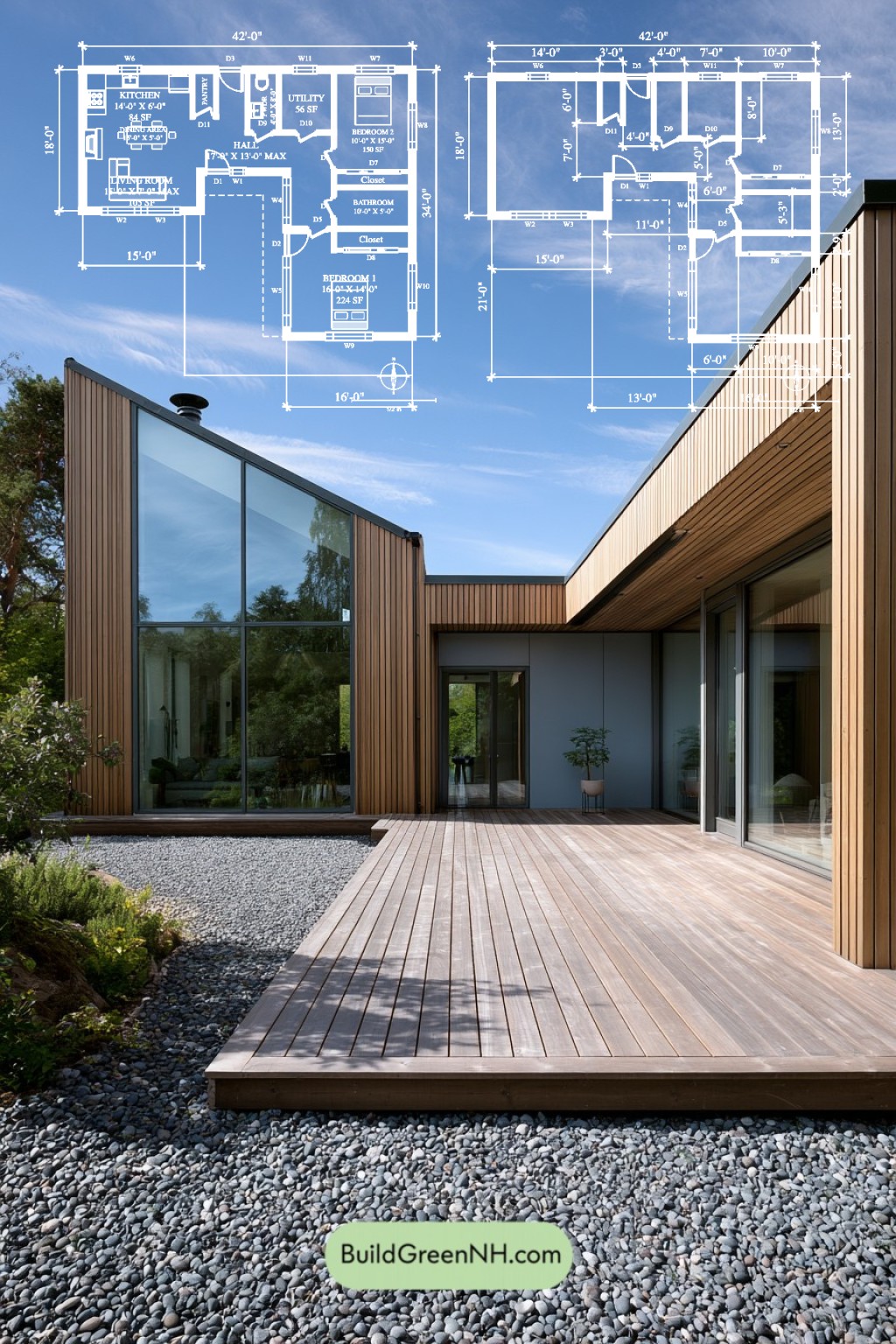 Nordic Double Volume Floor Plan