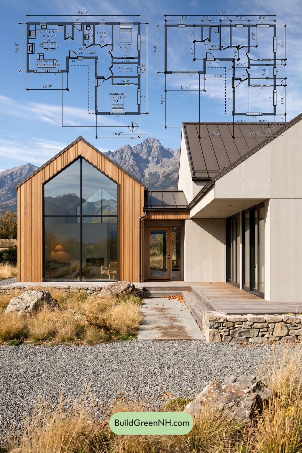 Granite Roofline Twins Floor Plan