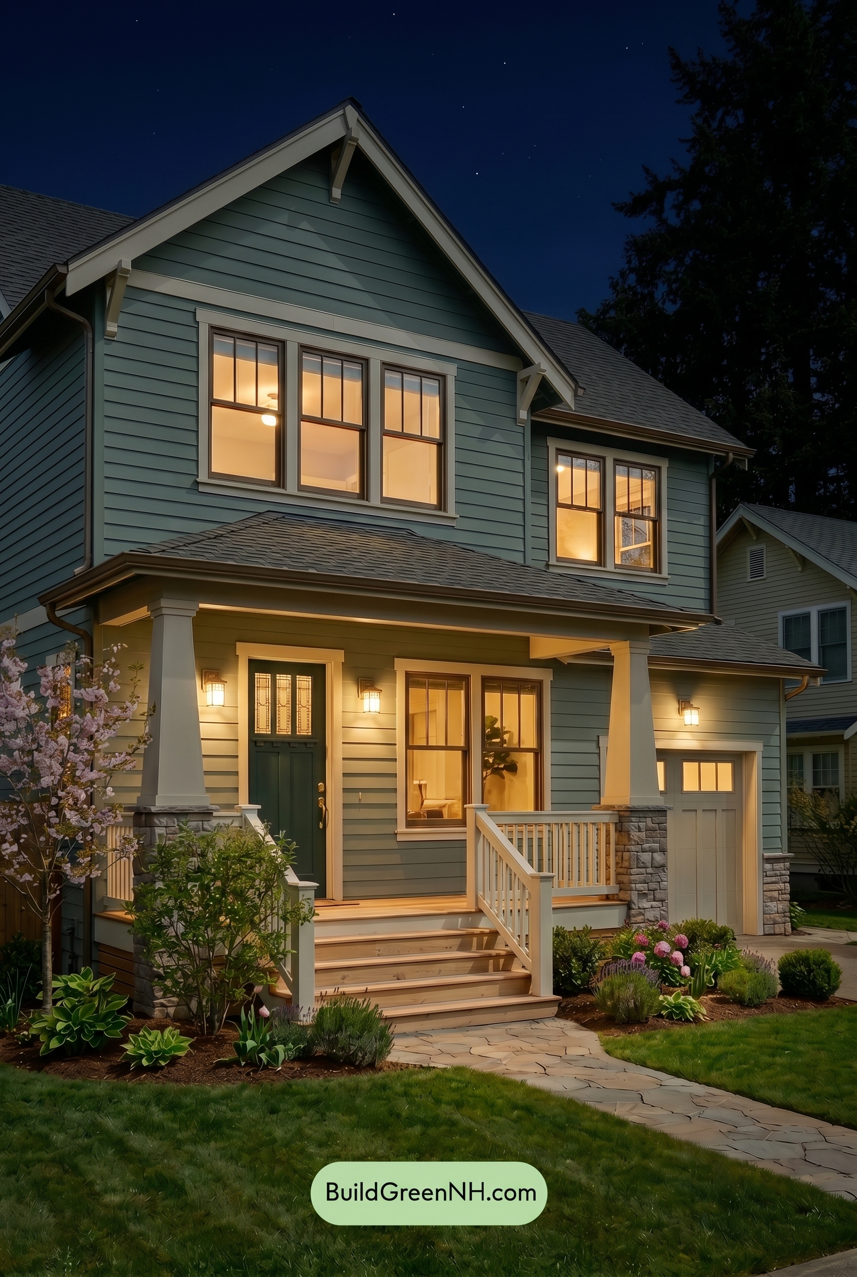 : Porchlight Promise - Nighttime