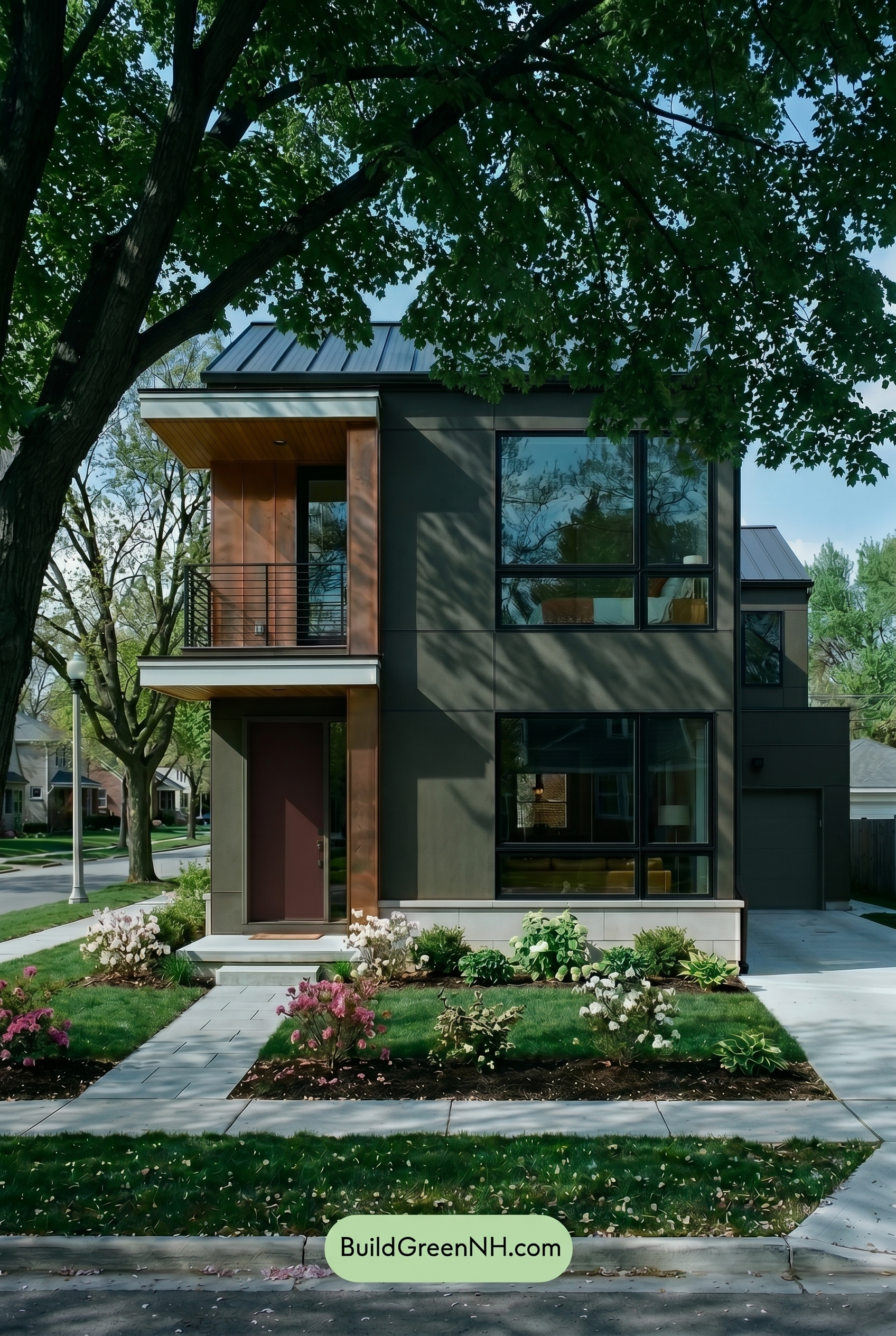 Taupe House Exterior Color Scheme: Bronze Cream Calm - Shade