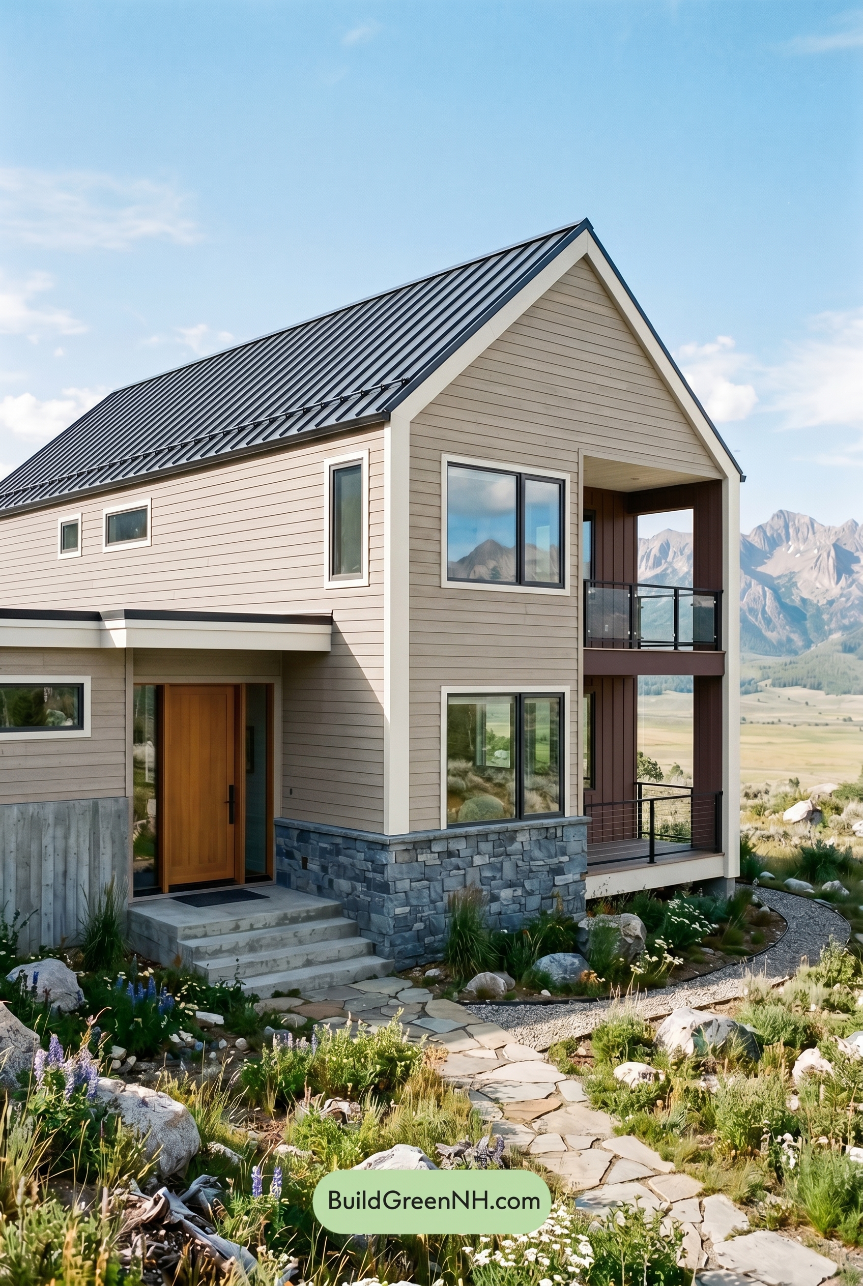 Taupe House Exterior Color Scheme: Dusty Taupe Summit