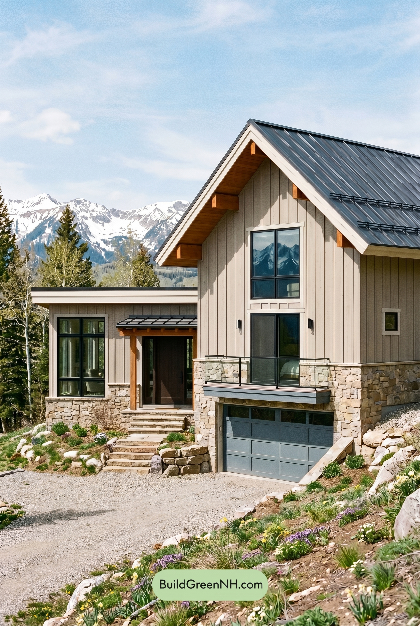 Taupe House Exterior Color Scheme: Stone Taupe Lift