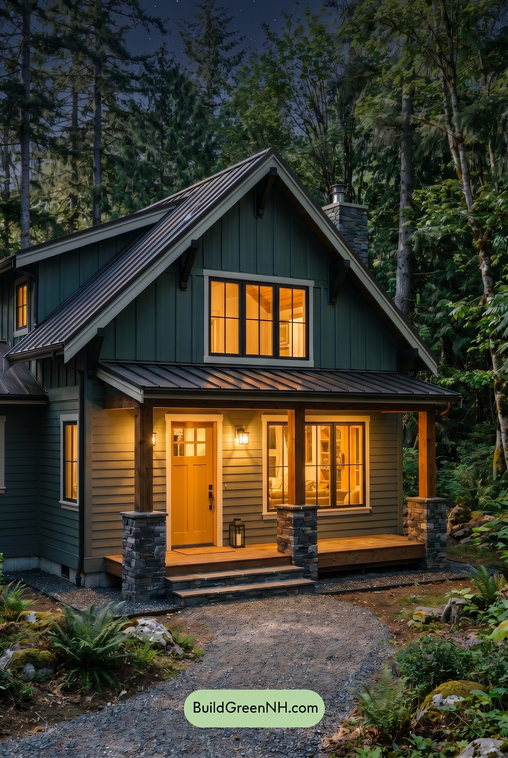 : Timberline Pause - Nighttime
