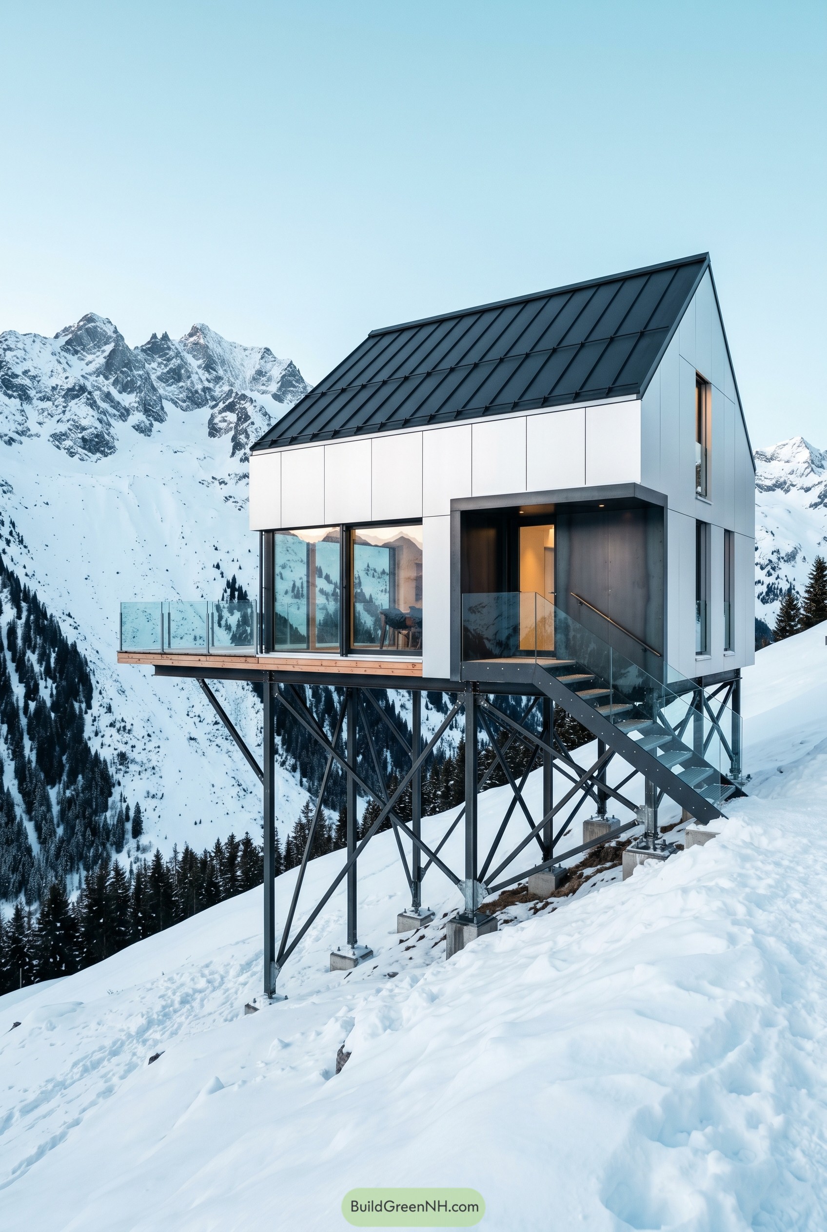 Ultra Modern Houses With Steel Base Structures