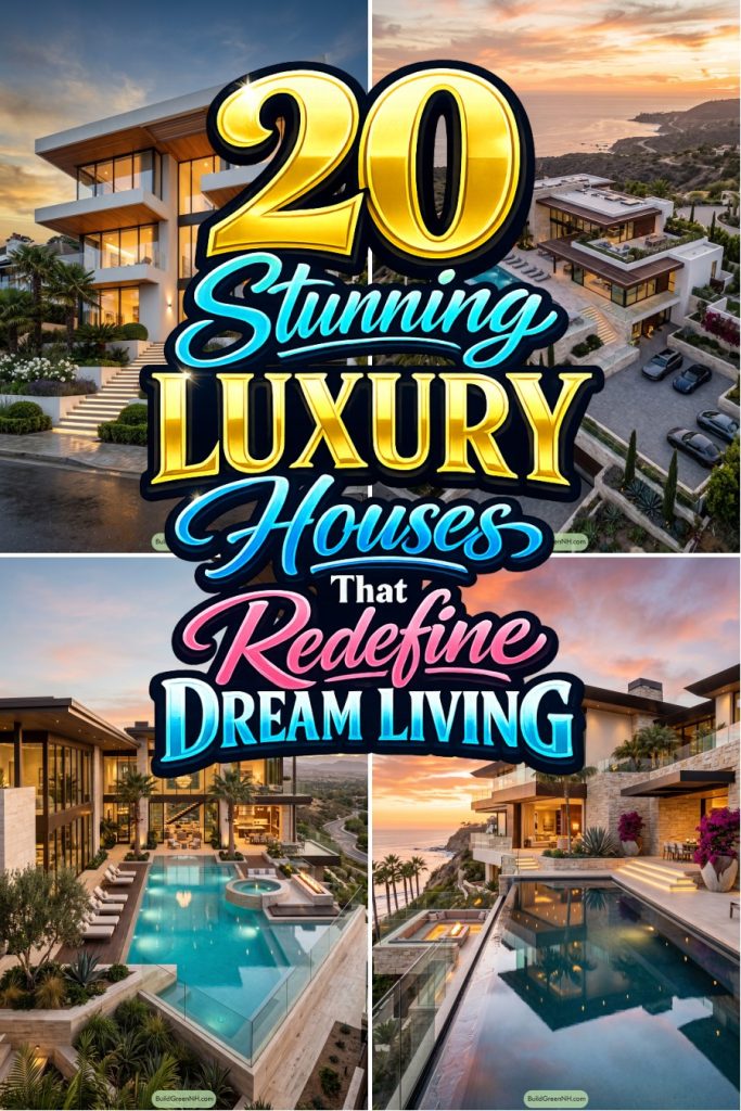 20 Stunning Luxury Houses That Redefine Dream Living