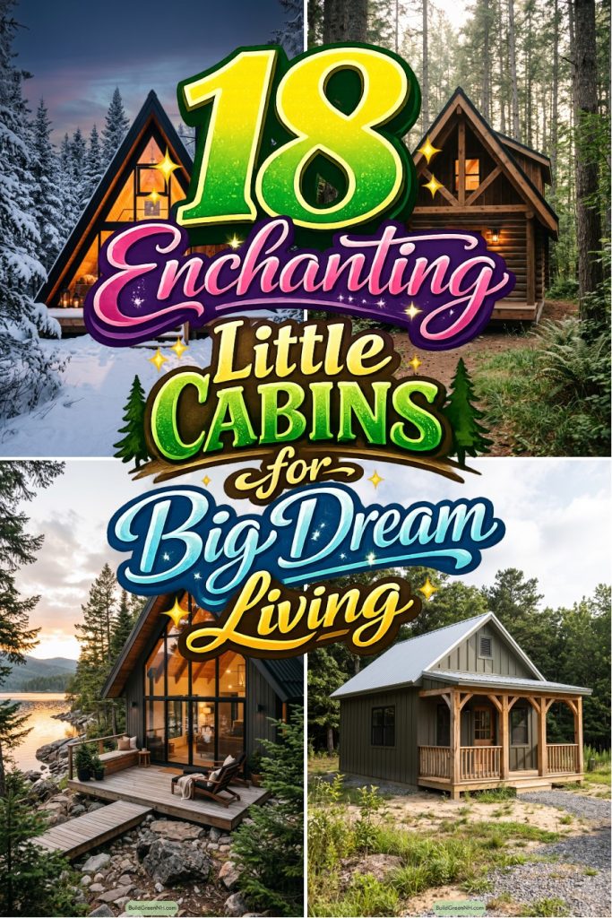 18 Enchanting Little Cabins for Big Dream Living