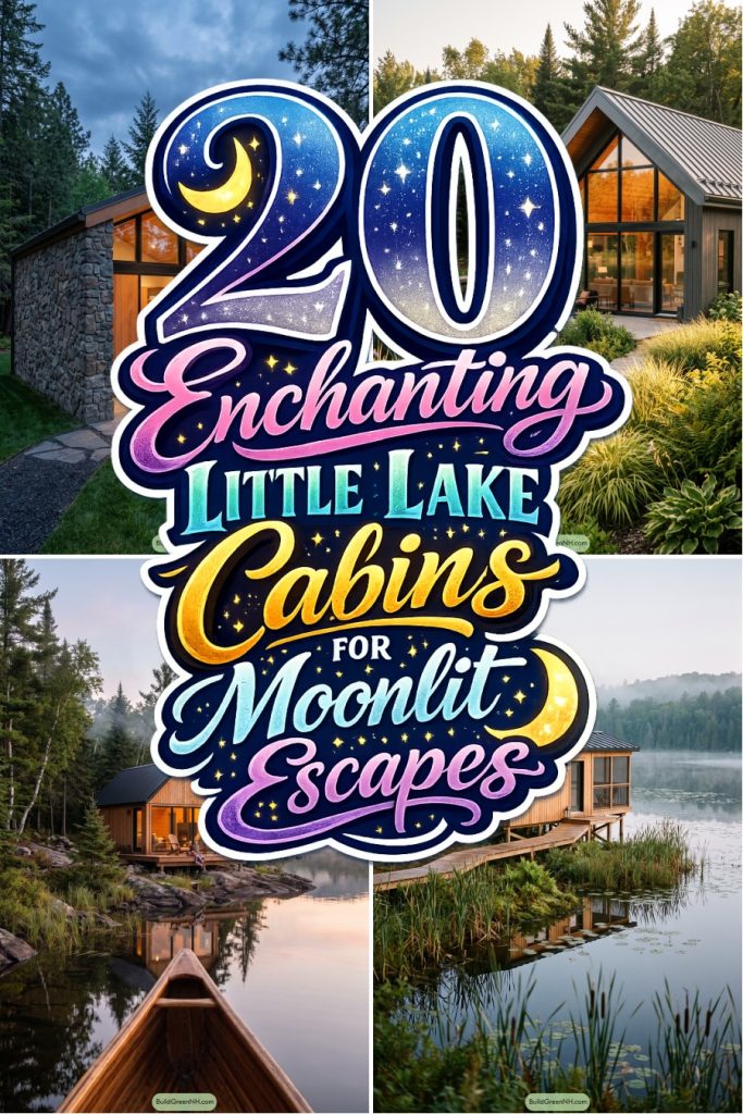 20 Enchanting Little Lake Cabins for Moonlit Escapes